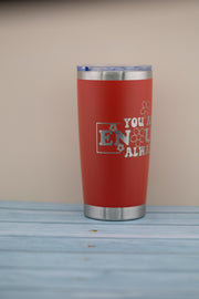 Stainless Steel Tumbler | 20oz Insulated Travel Cup – Hot Cold Beverage Holder, Dishwasher Safe