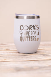 Funny Wine Tumbler - Stainless Steel Cup With Vacuum Insulated Design, Spill Resistant Lid