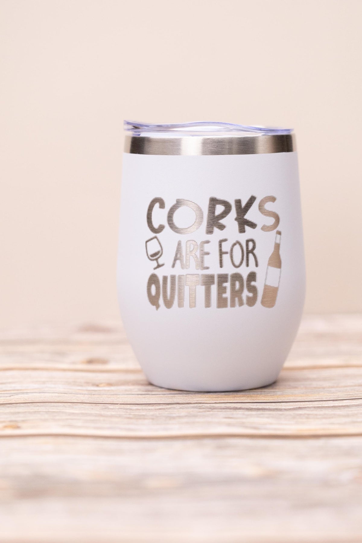 Funny Wine Tumbler - Stainless Steel Cup With Vacuum Insulated Design, Spill Resistant Lid