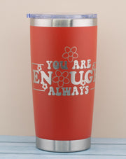 Stainless Steel Tumbler | 20oz Insulated Travel Cup – Hot Cold Beverage Holder, Dishwasher Safe