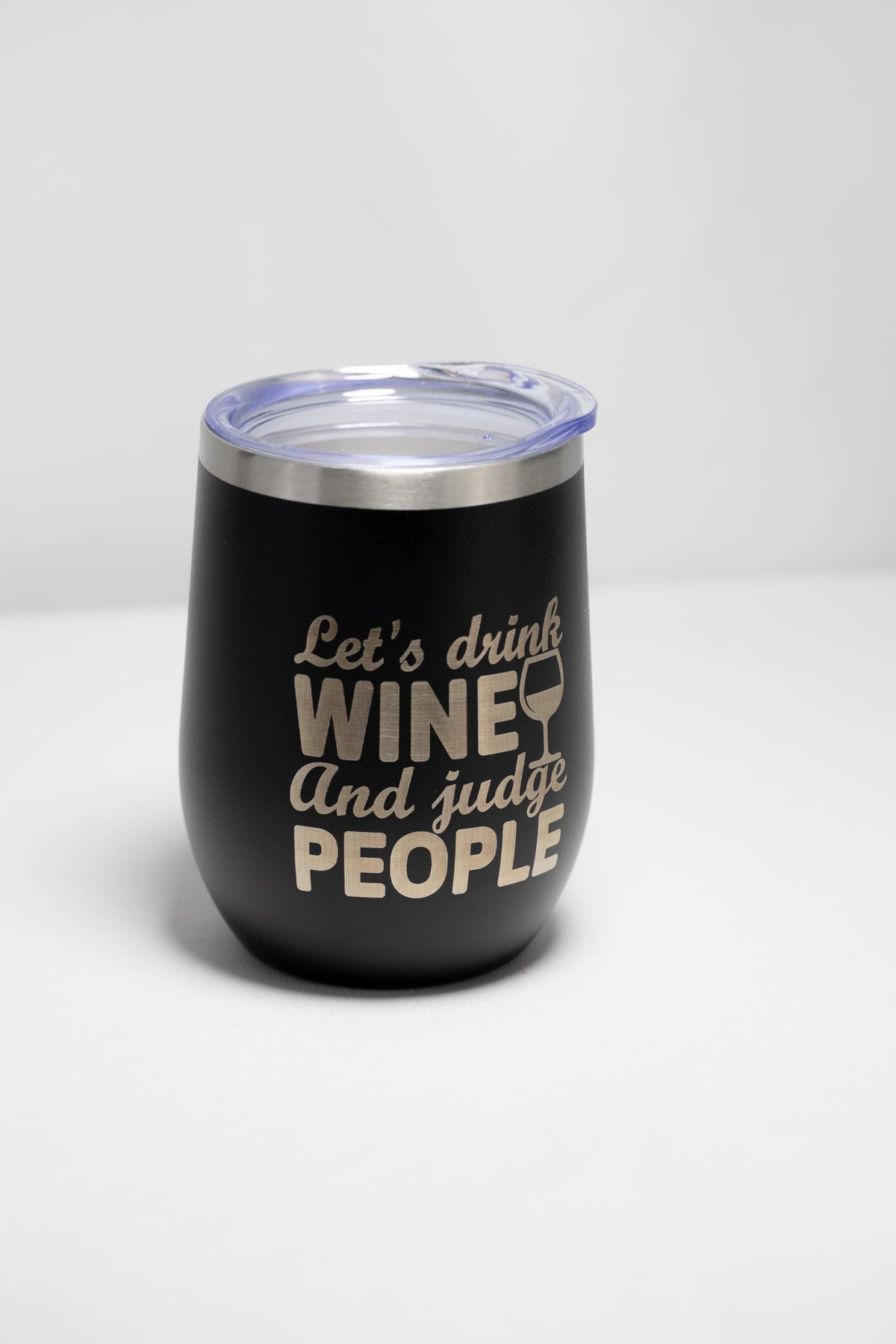 Funny Wine Tumbler – Stainless Steel Cup With Double Wall Insulation, Custom Colors