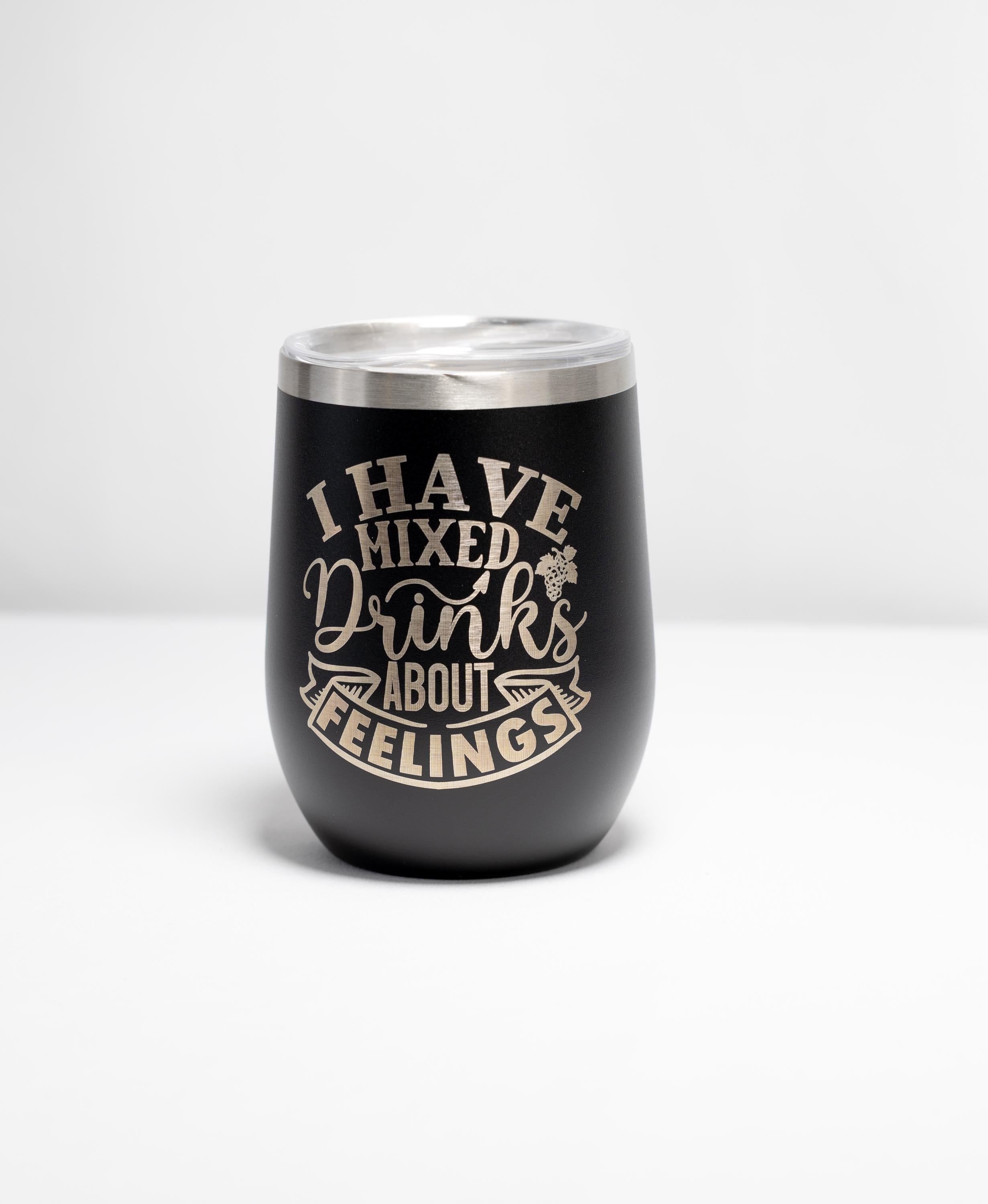 Sarcastic Wine Tumbler – Stainless Steel Cup With Vacuum Insulated Double Wall