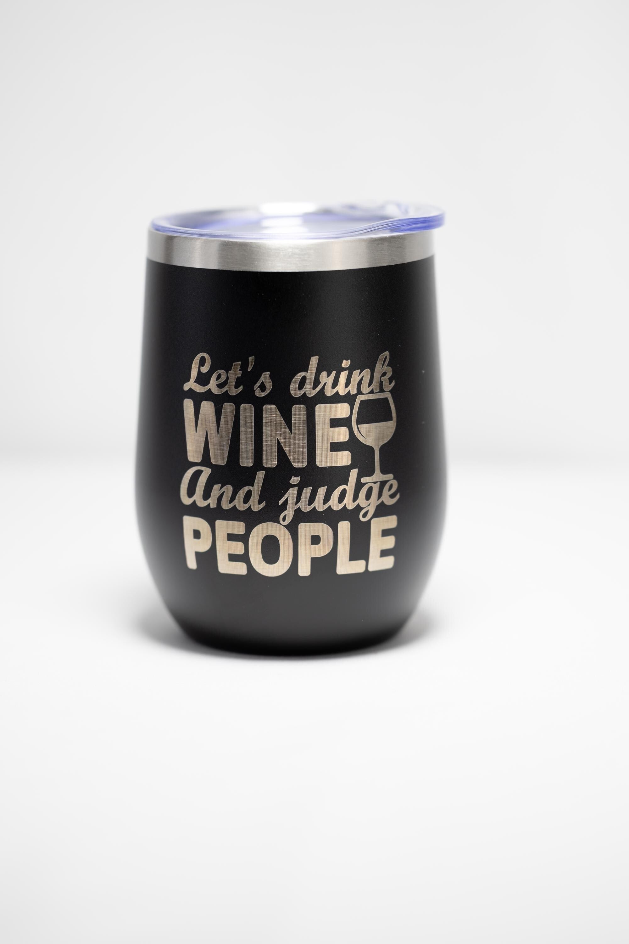 Funny Wine Tumbler – Stainless Steel Cup With Double Wall Insulation, Custom Colors