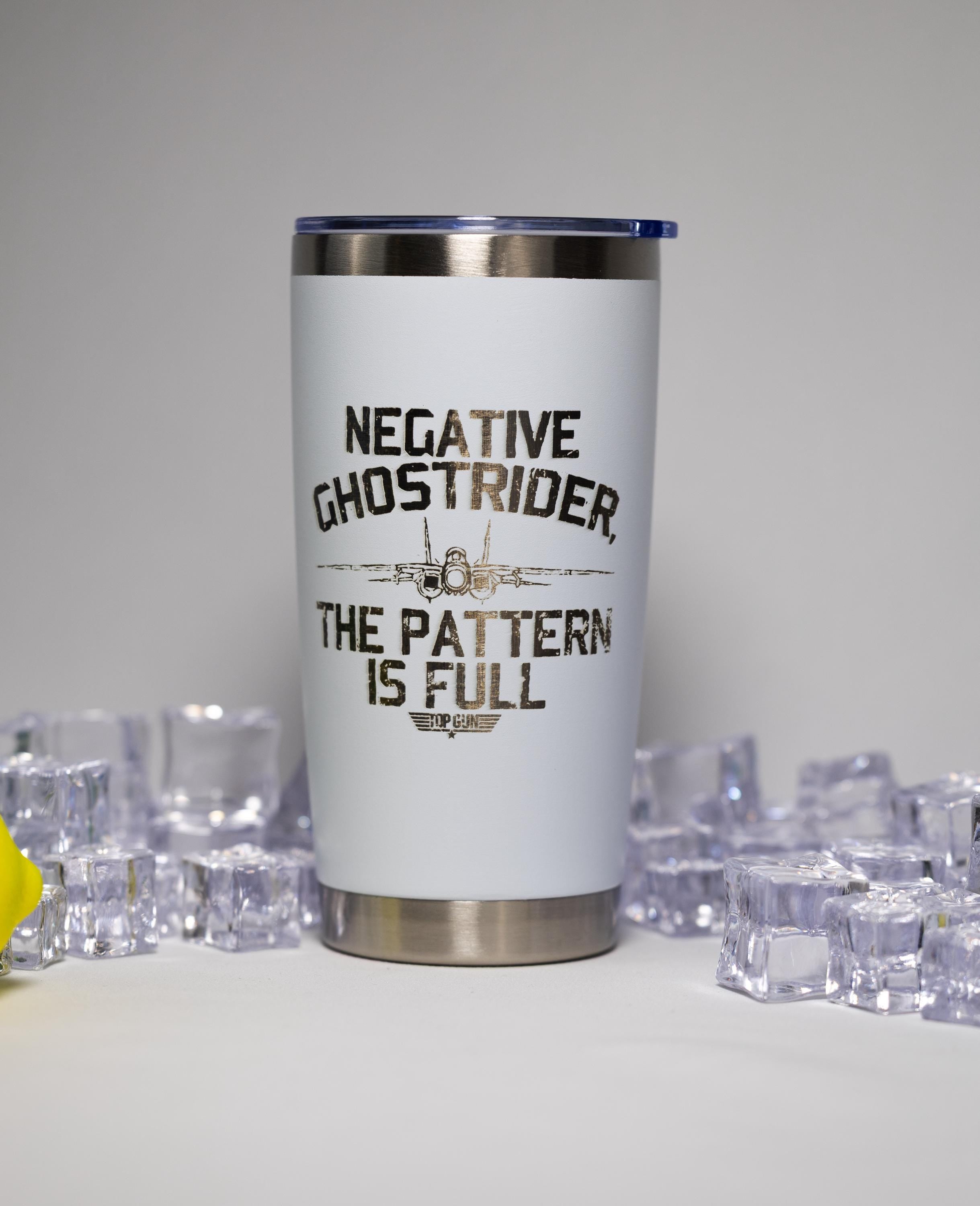 Aviator Tumbler - 20 oz Stainless Steel Cup | Laser Engraved, Custom Color