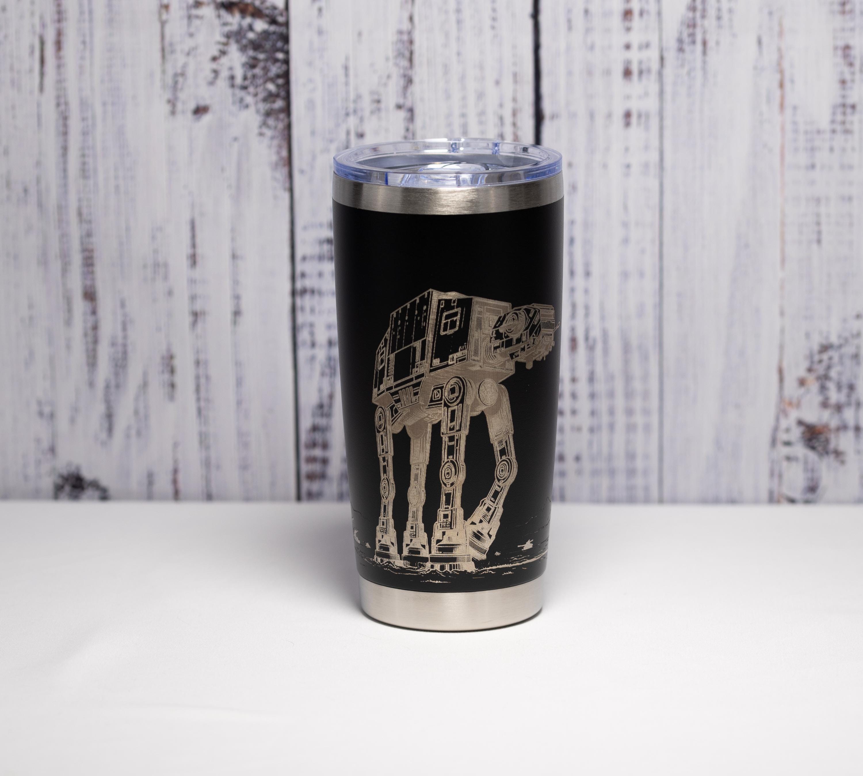 AT-AT Tumbler – Star Wars Drinkware | 20 oz Stainless Steel Laser Engraved Cup