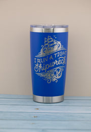 Stainless Steel Tumbler - 20oz Insulated Travel Cup | Laser Engraved Funny Mom Gift