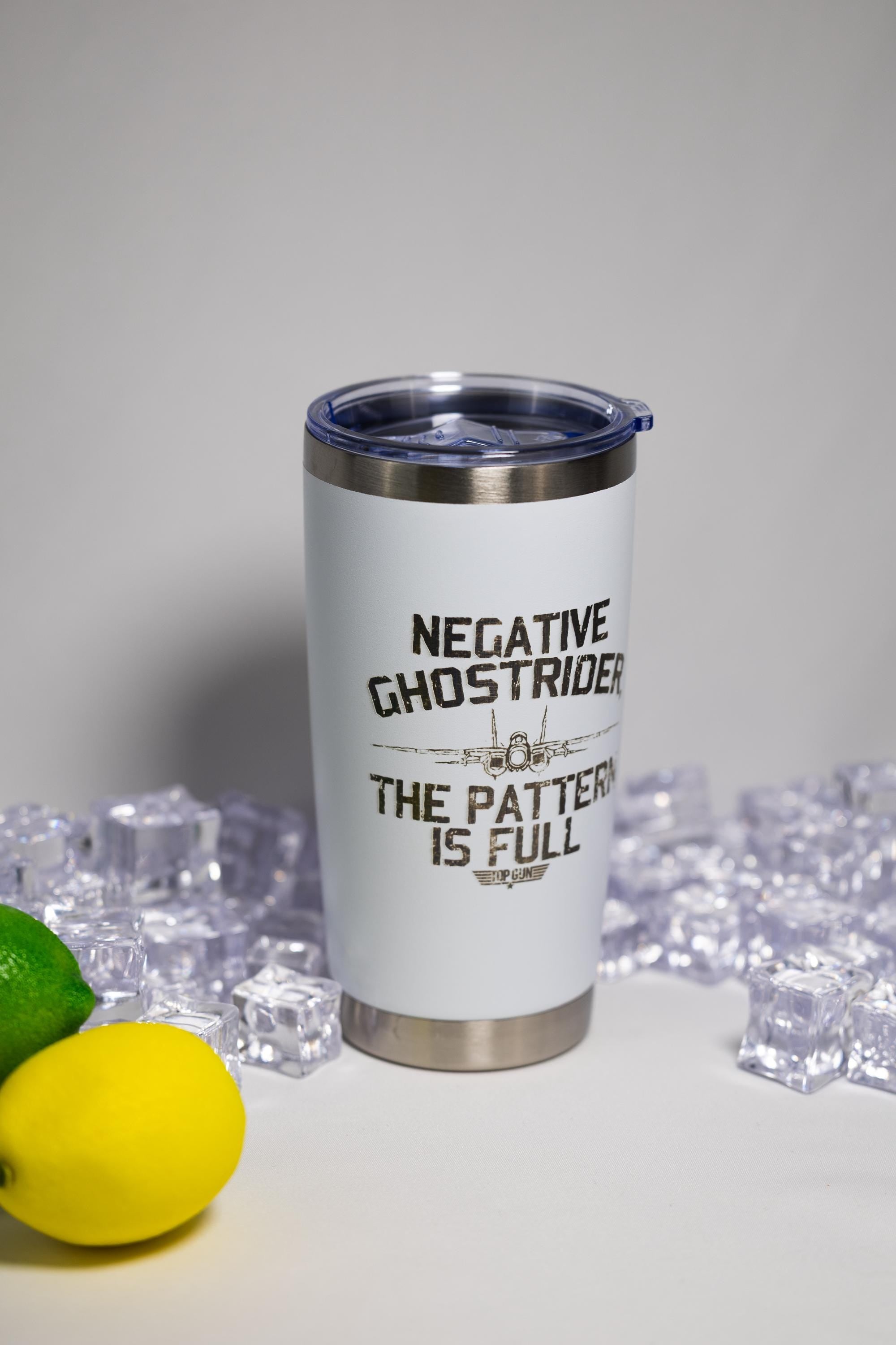 Aviator Tumbler - 20 oz Stainless Steel Cup | Laser Engraved, Custom Color