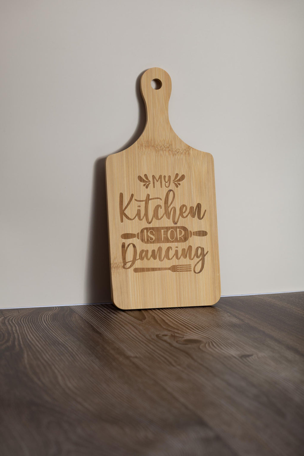 Bamboo Cutting Board – Laser Engraved Small Kitchen Prep Board 5x11