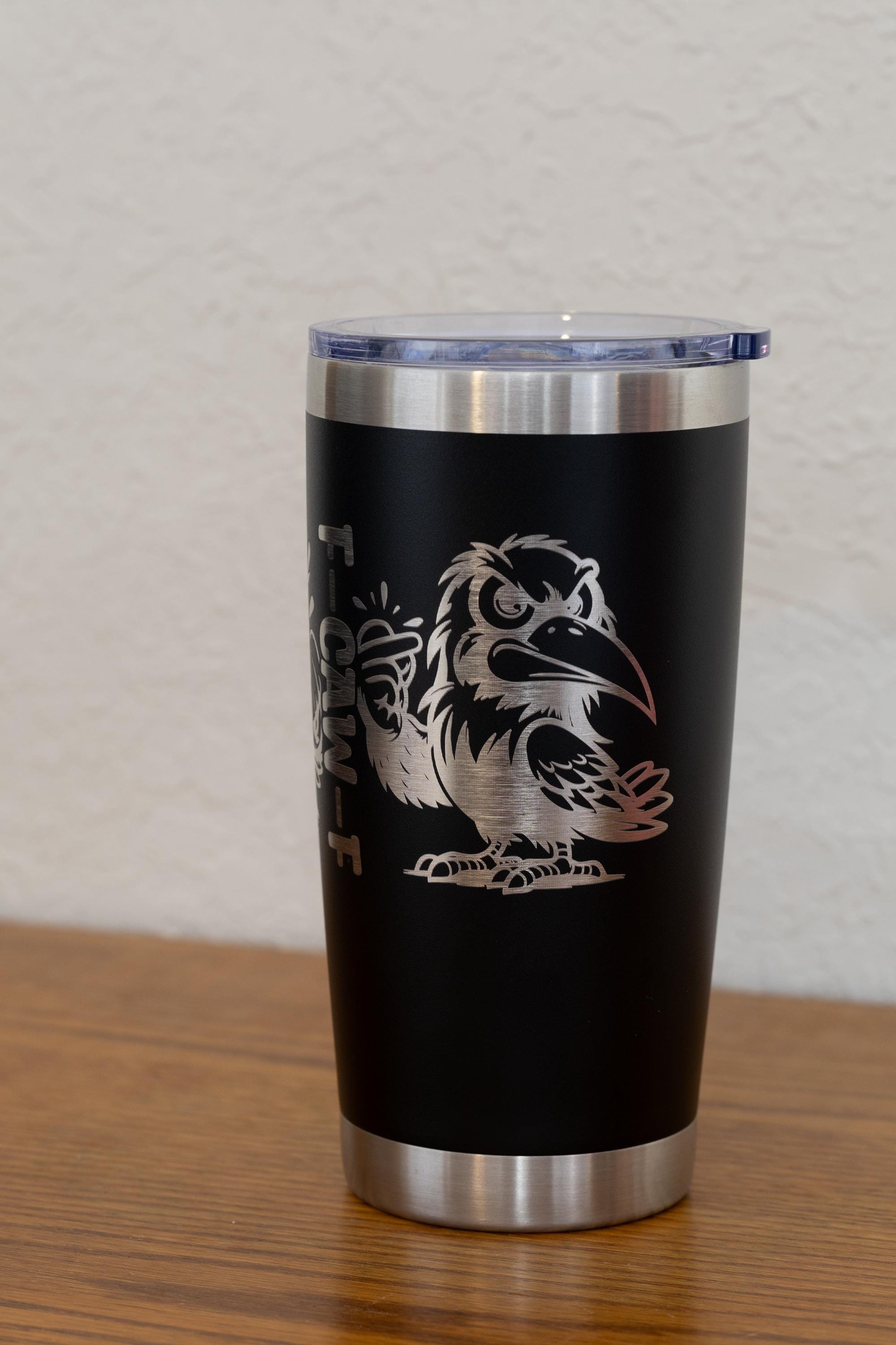 Stainless Steel Tumbler – Vacuum Insulated 20 Ounce Drinkware with Funny Gag Gift Quote