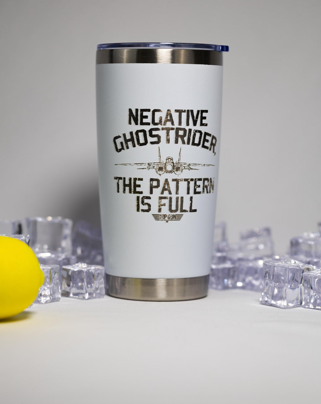 Aviator Tumbler - 20 oz Stainless Steel Cup | Laser Engraved, Custom Color