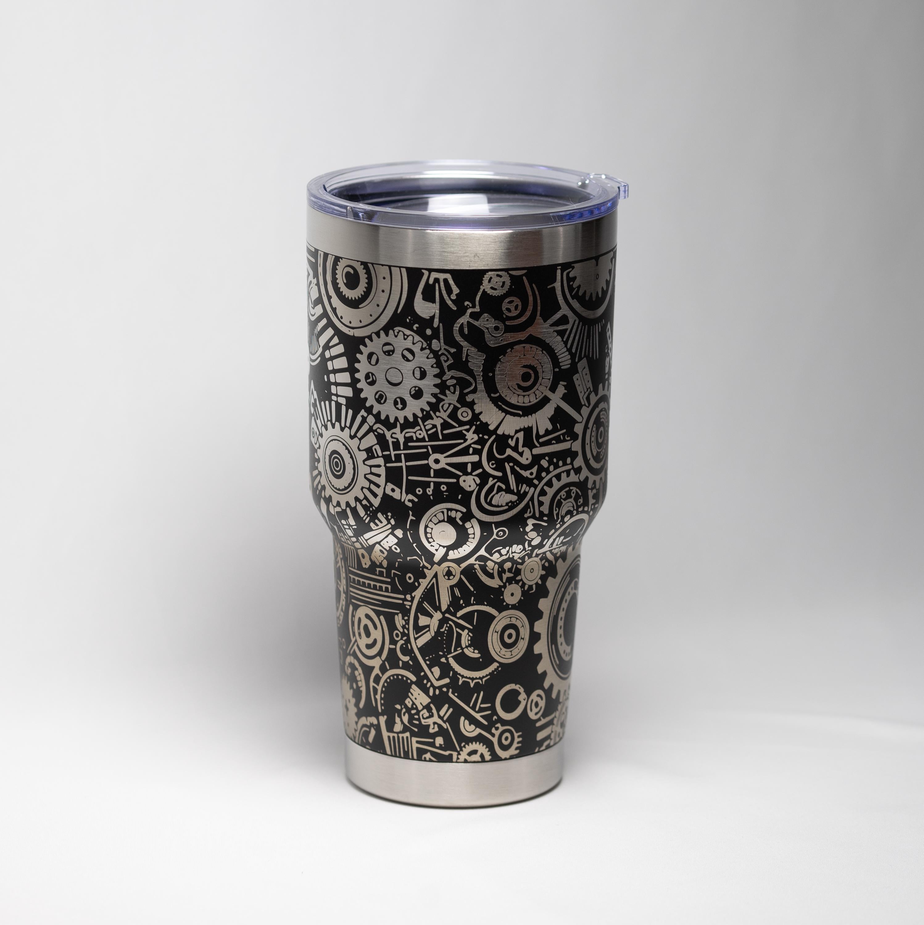 Stainless Steel Tumbler – Laser Engraved 30 Oz Insulated Travel Cup With Double Wall Insulation