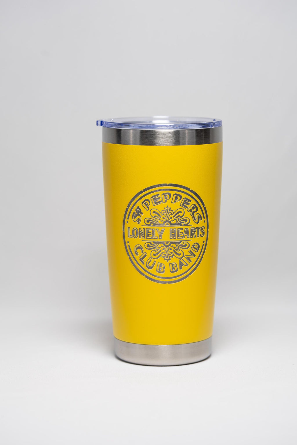Sgt Pepper Tumbler – Retro Stainless Steel 20oz | Laser Engraved Classic Rock Drinkware