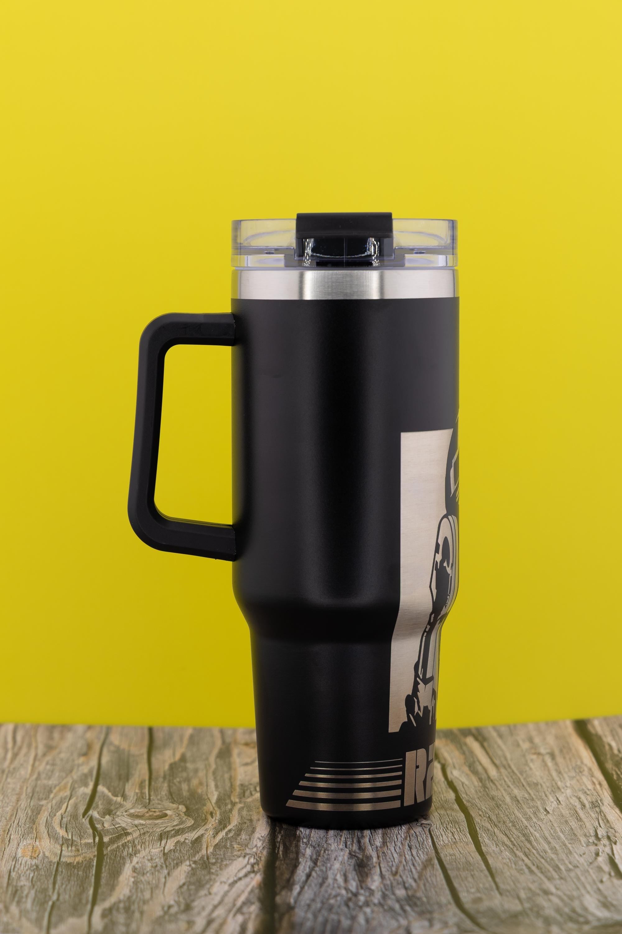 R2-D2 Tumbler | Laser Engraved Stainless Steel Cup - 40oz Double Wall Insulated