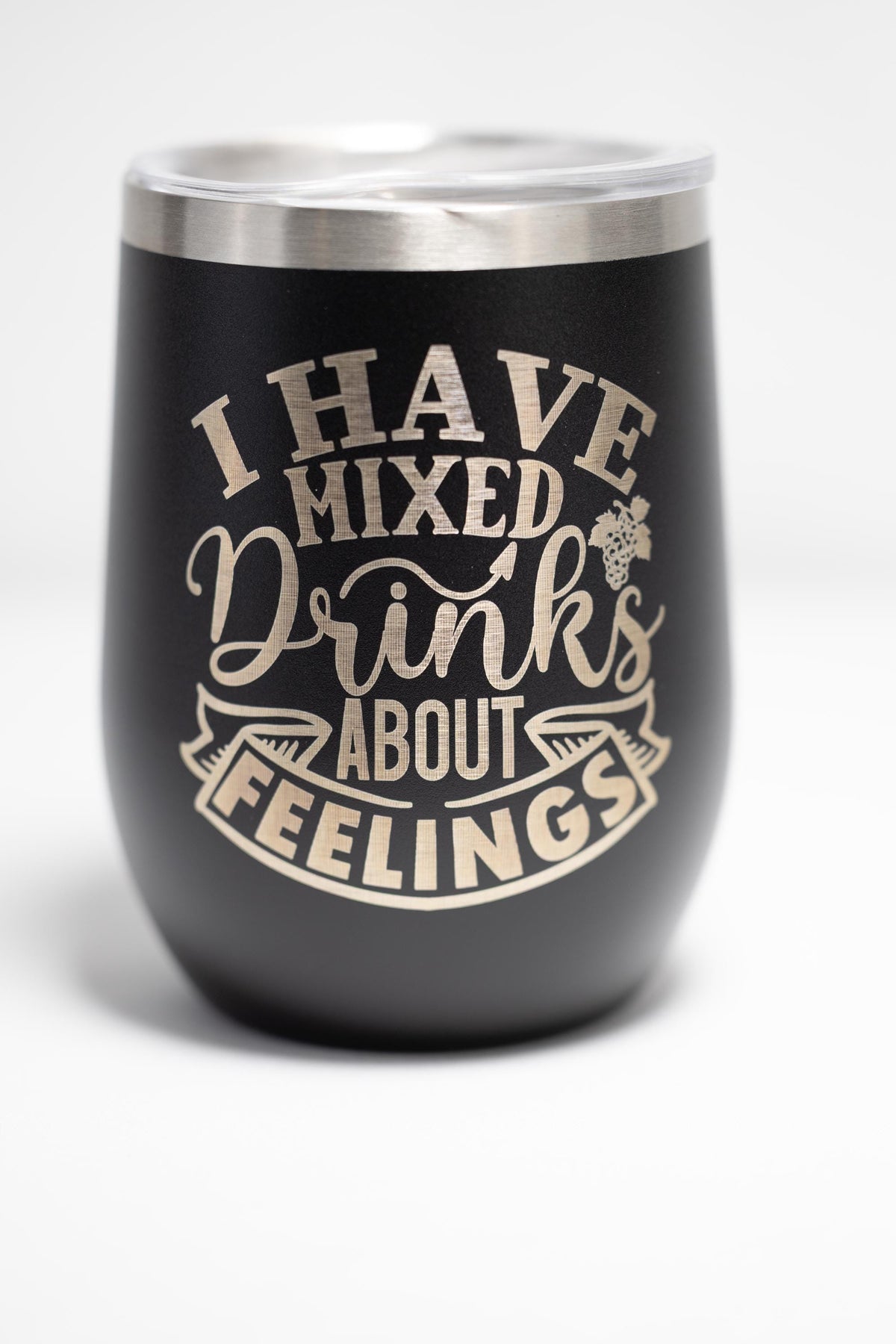 Sarcastic Wine Tumbler – Stainless Steel Cup With Vacuum Insulated Double Wall