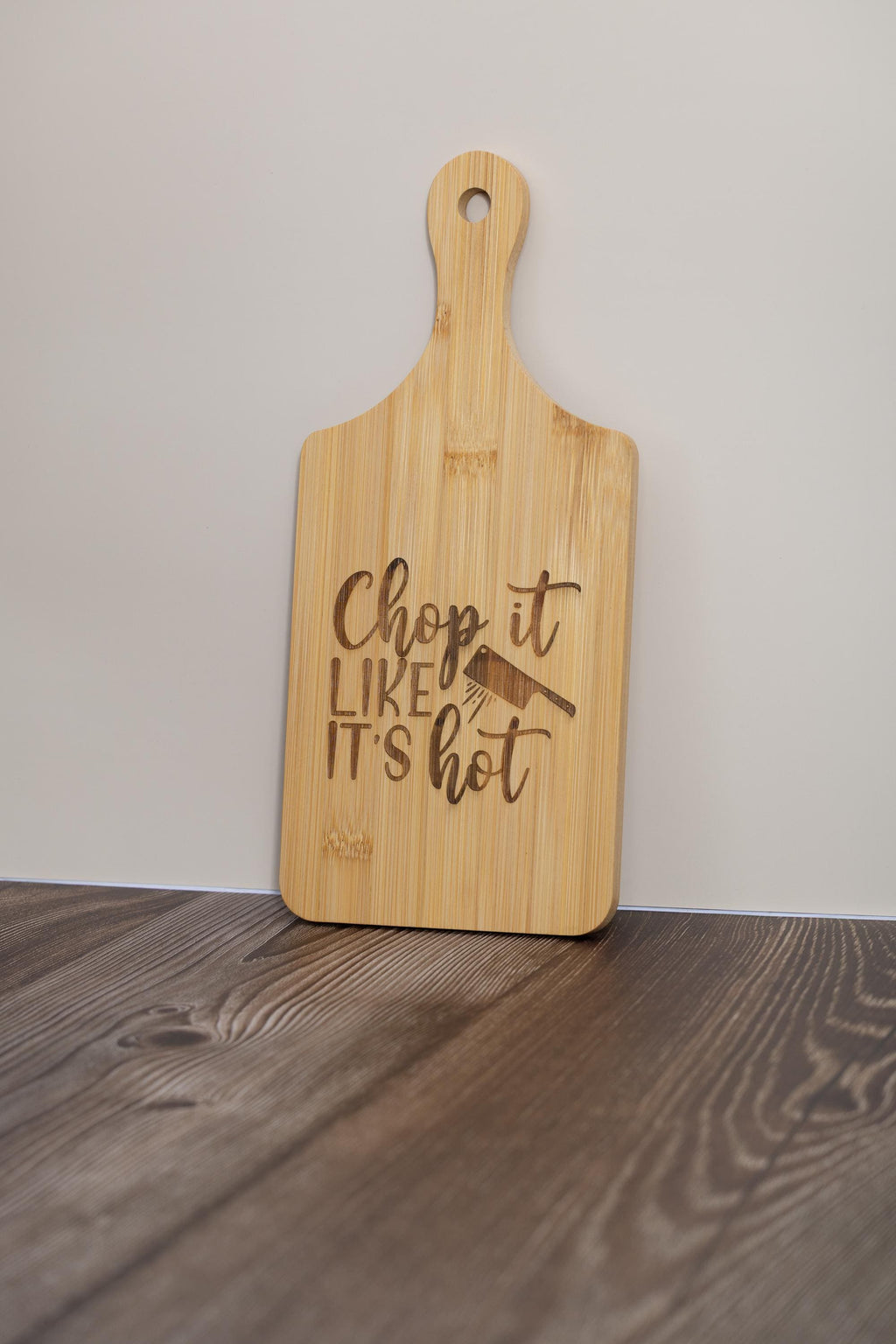 Engraved Bamboo Cutting Board – Compact 5x11 Eco Friendly Kitchen Prep Board