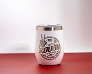 Sarcastic Laser Tumbler – Like It Rough Insulated Stainless Steel Mug With Lid