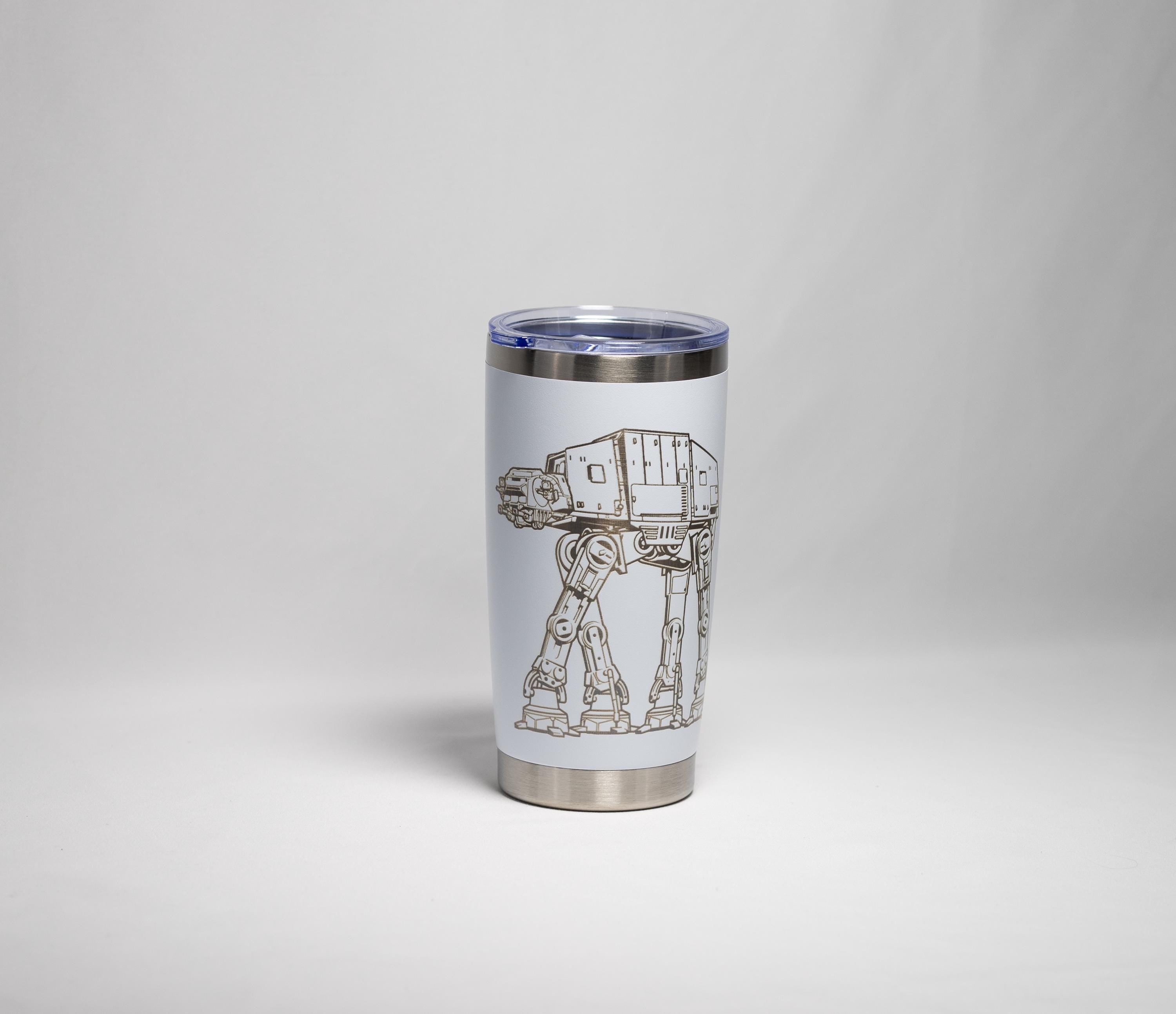 AT-AT Tumbler – Star Wars Drinkware | 20 oz Laser Engraved Stainless Steel Cup