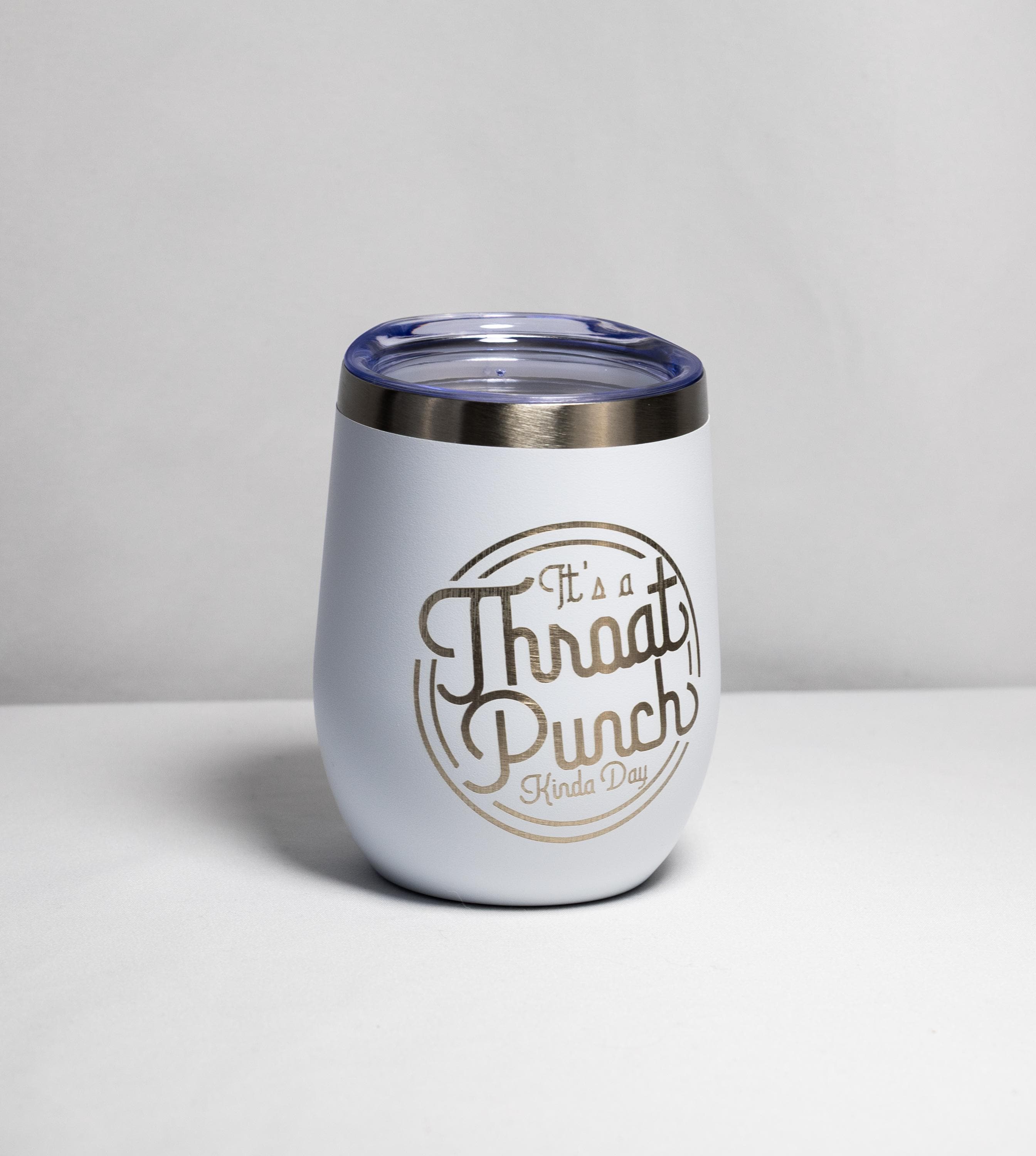 Funny Wine Tumbler – 12 oz Stainless Steel Cup | Insulated, Sarcastic Drinkware