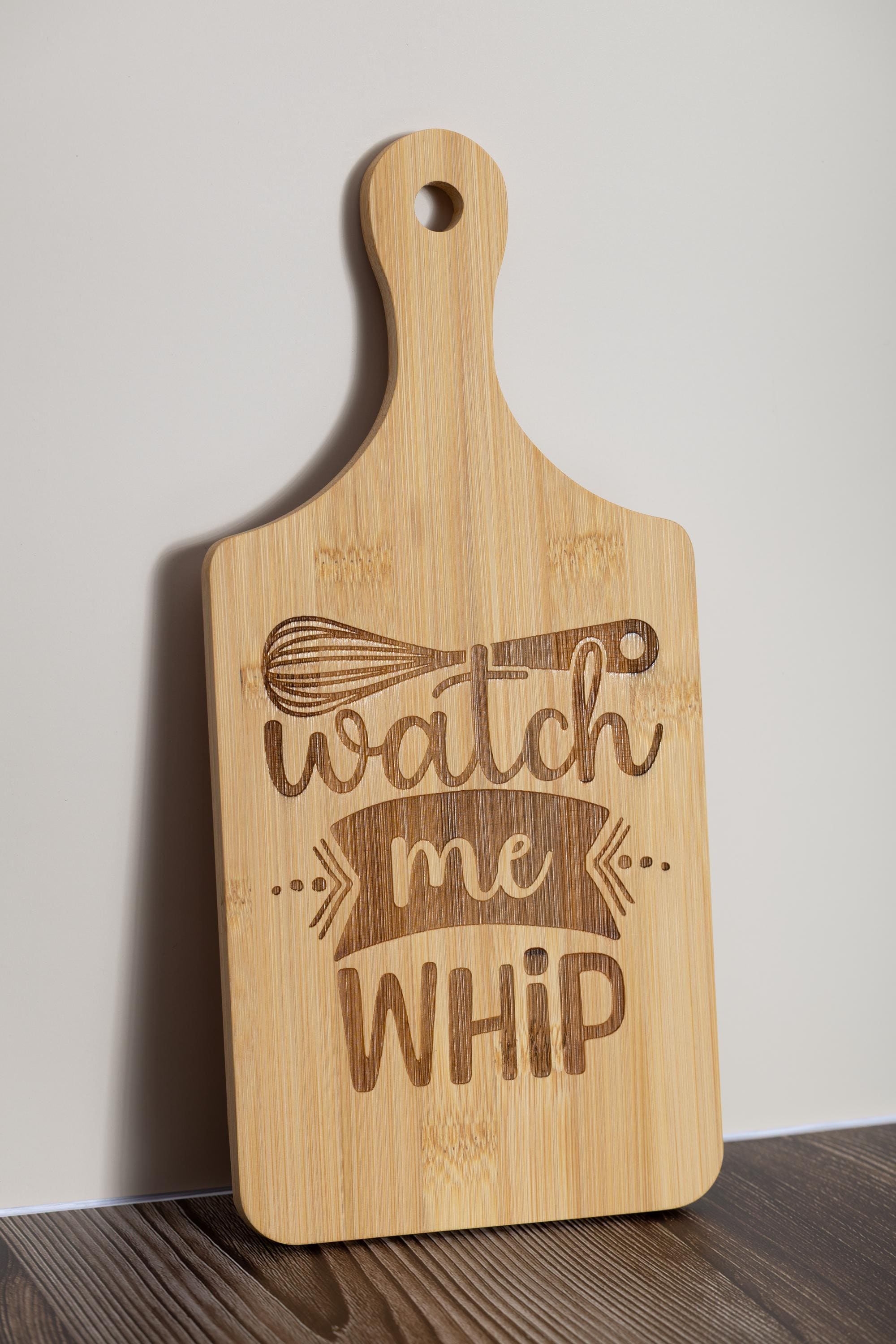 Bamboo Cutting Board – Funny Kitchen Gift | Laser Engraved, Eco Friendly, 5x11 Inch