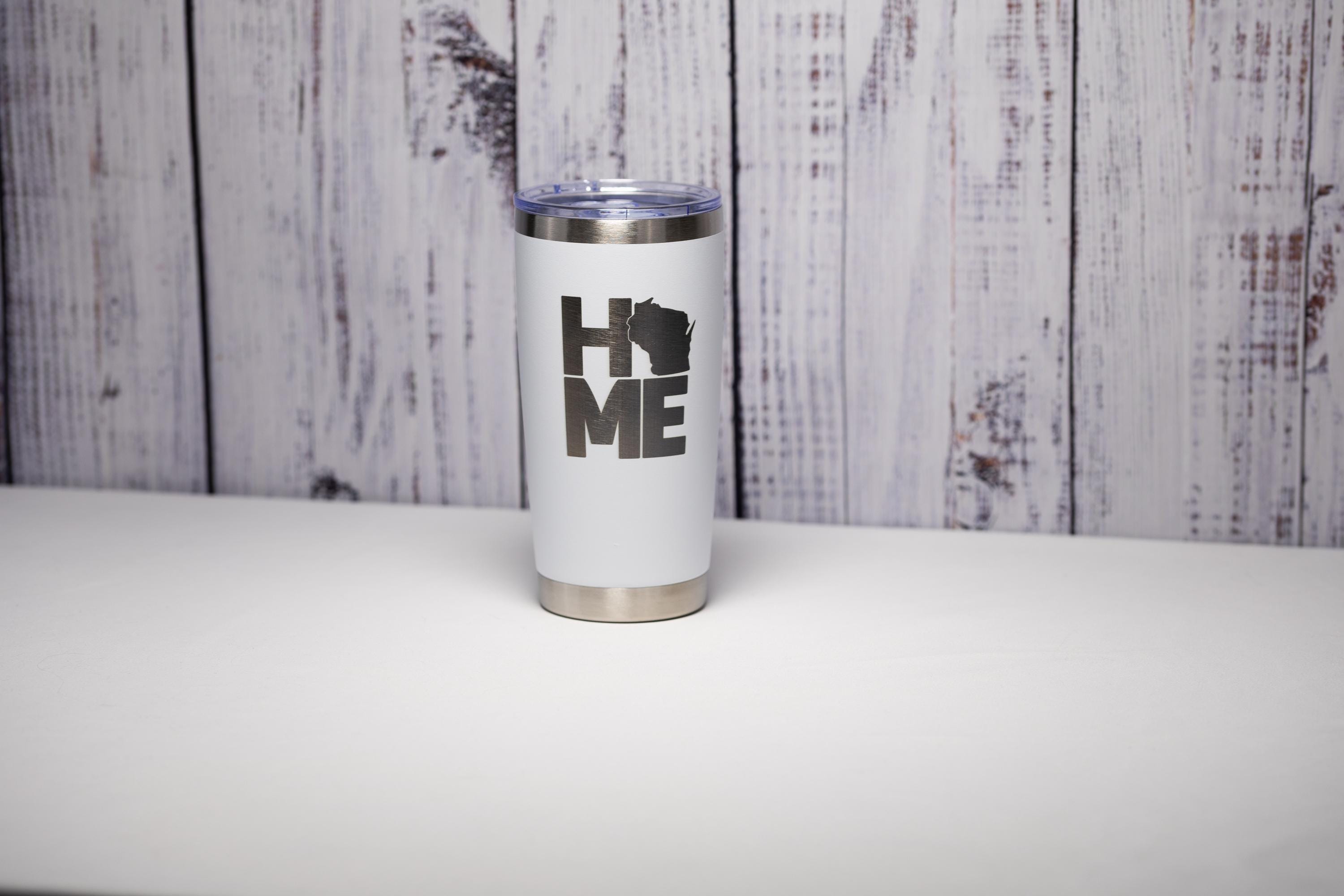 Engraved Stainless Steel Tumbler – 20 oz Insulated Double Wall Cup, Fade Resistant