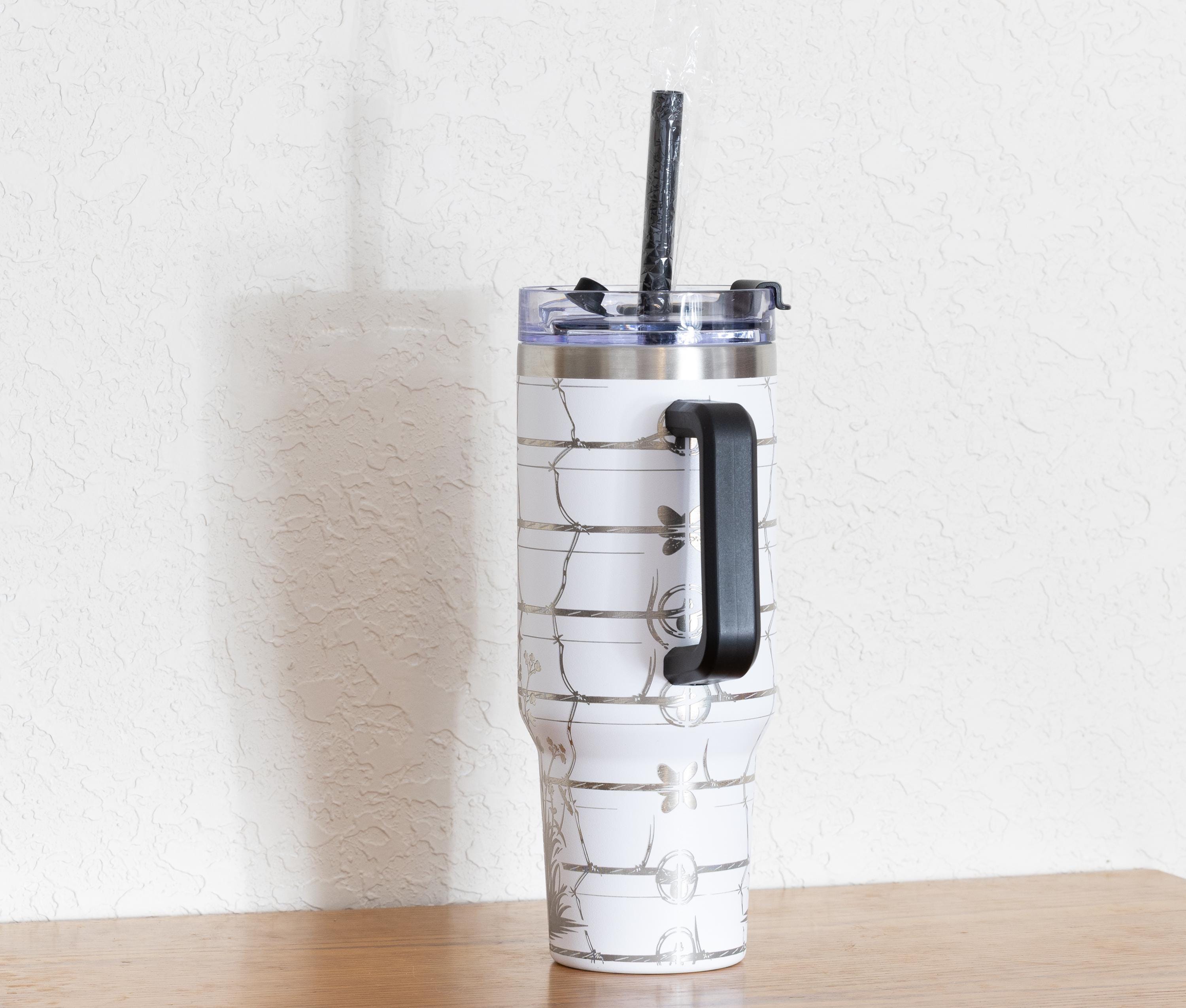 Local Egg Dealer Tumbler – 40oz Stainless Steel Farmhouse Style Cup with Straw