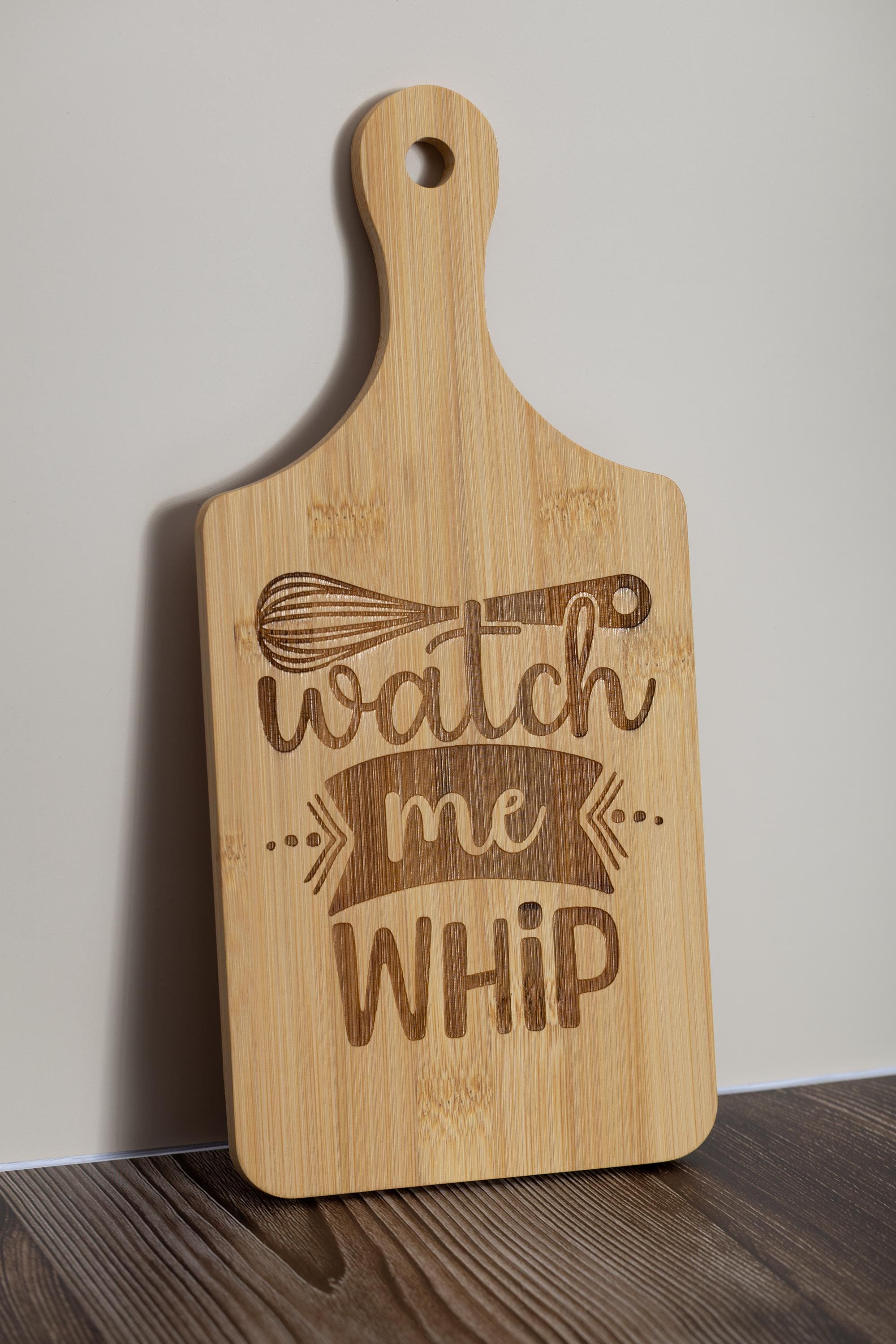 Bamboo Cutting Board – Funny Kitchen Gift | Laser Engraved, Eco Friendly, 5x11 Inch