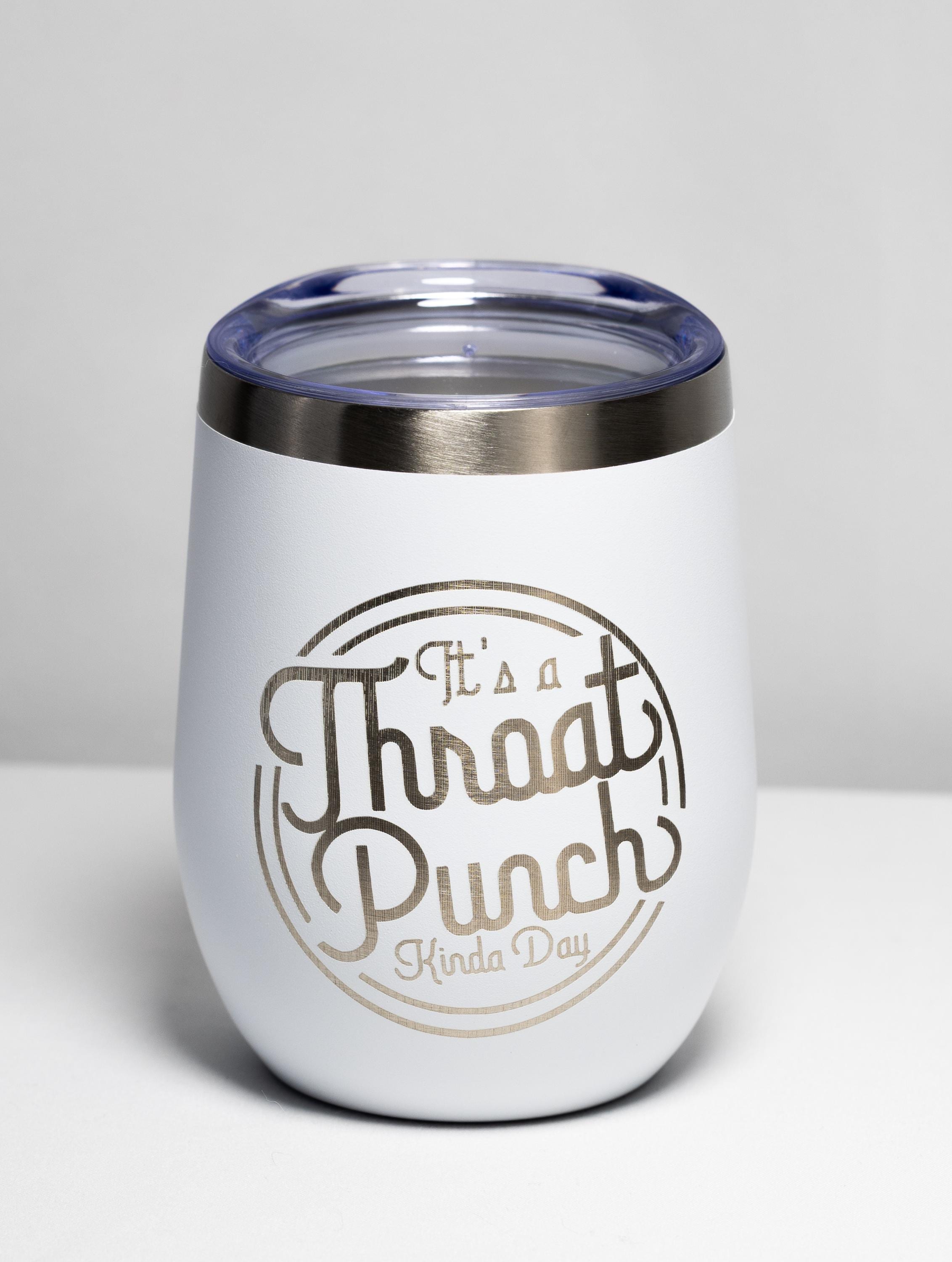 Funny Wine Tumbler – 12 oz Stainless Steel Cup | Insulated, Sarcastic Drinkware