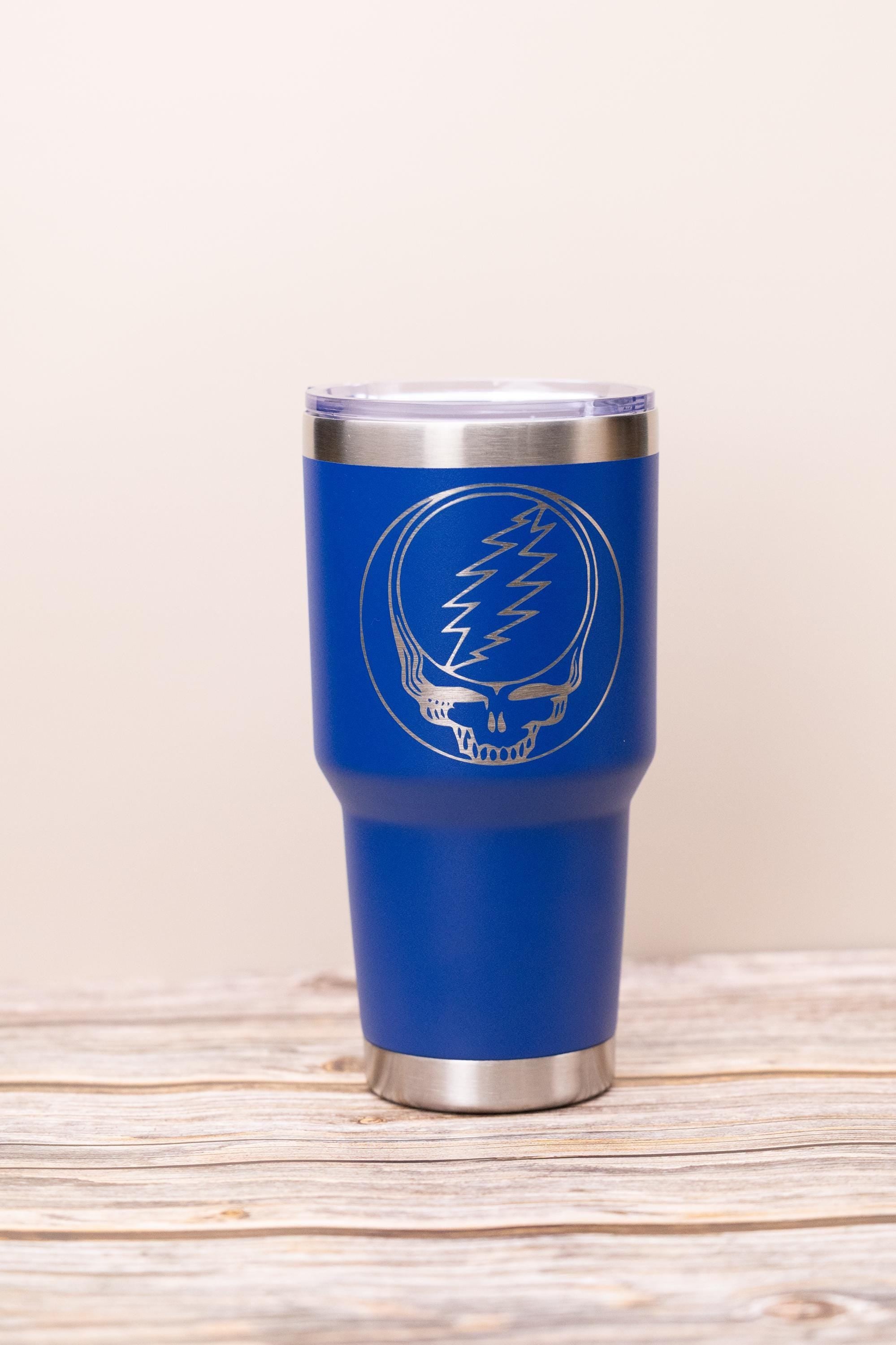 Deadhead Stainless Steel Tumbler – 30oz Double Wall, Insulated Travel Cup