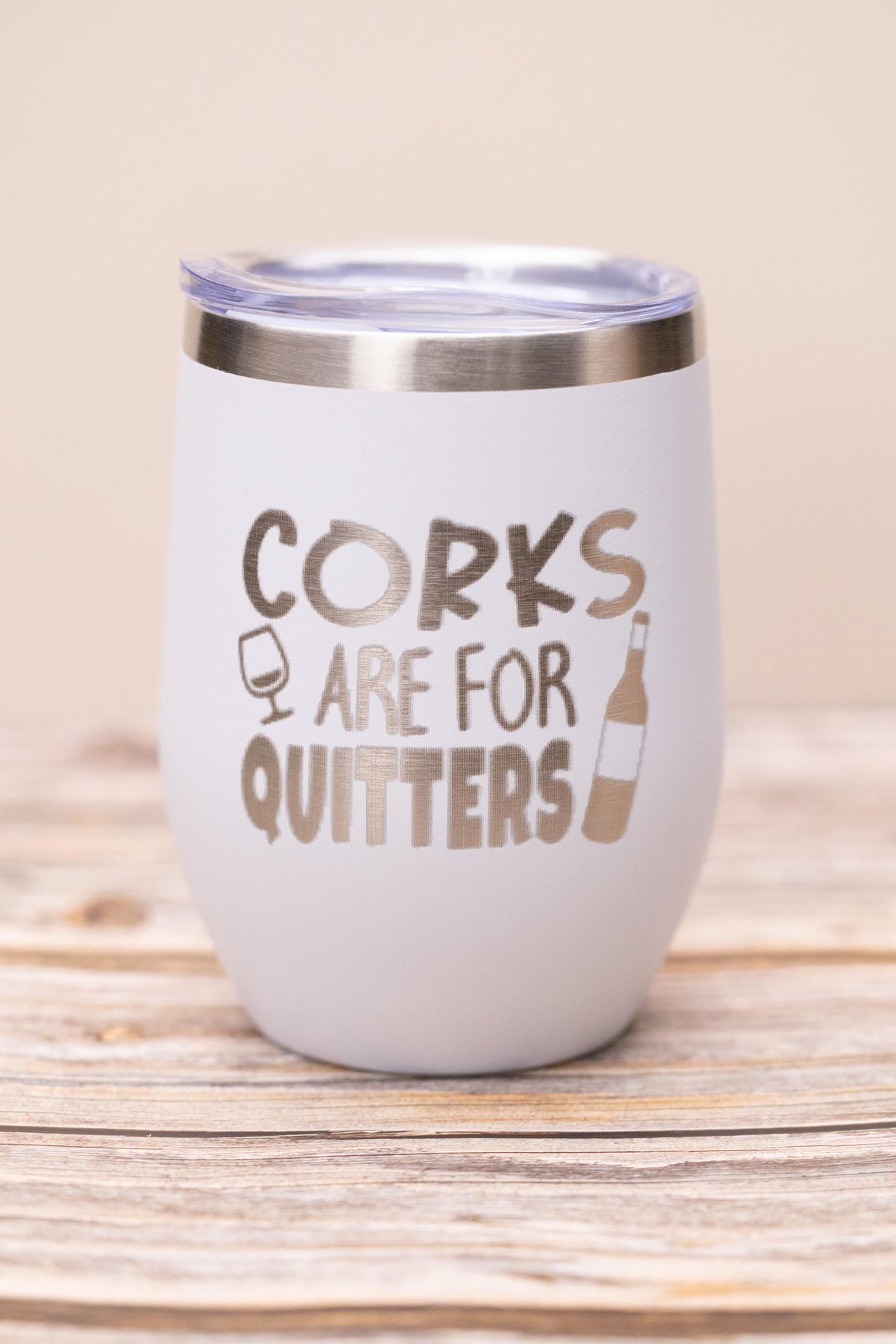 Funny Wine Tumbler - Stainless Steel Cup With Vacuum Insulated Design, Spill Resistant Lid