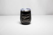 Tattoo Wine Tumbler – 12 oz Stainless Steel Double Wall Insulated Cup