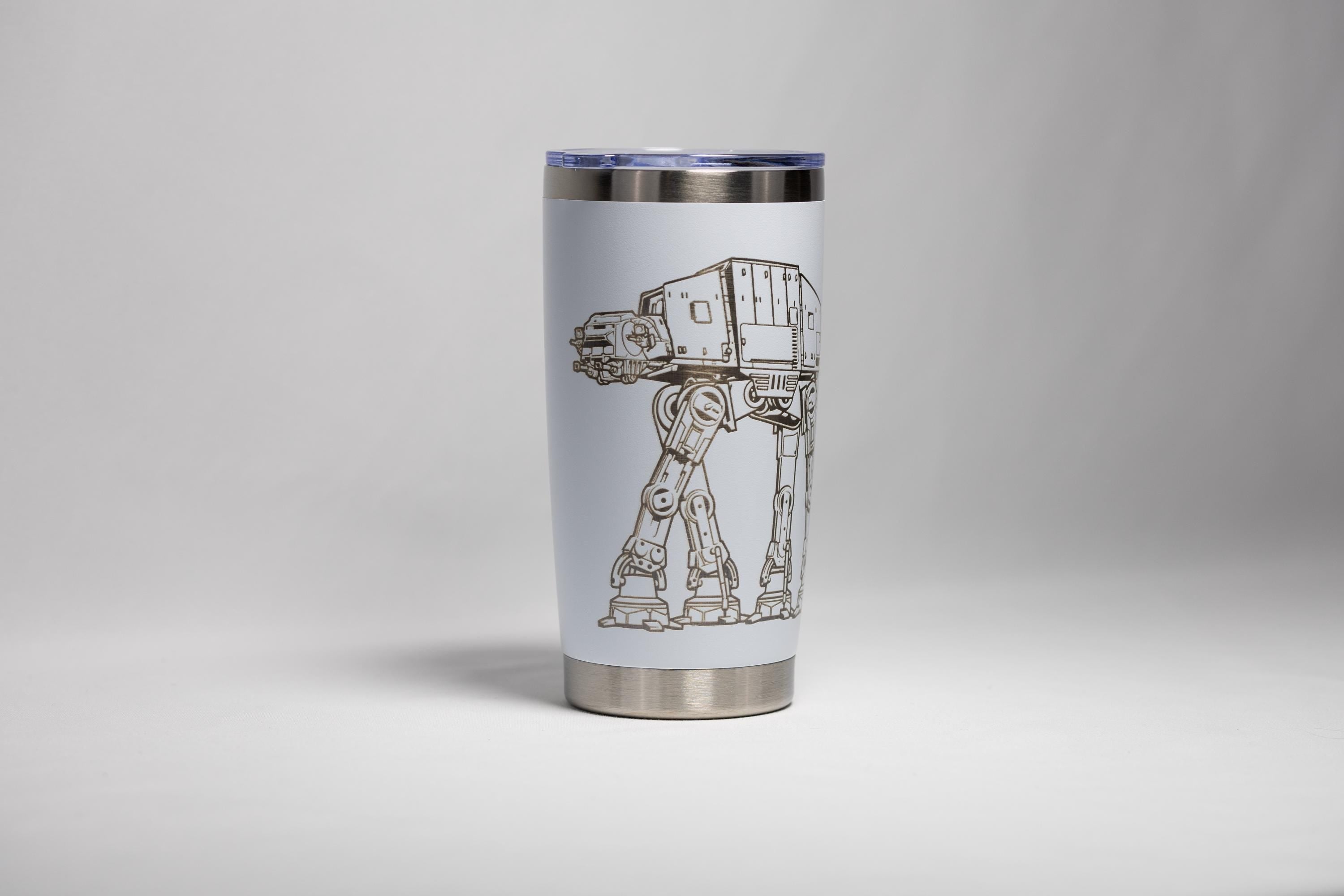 AT-AT Tumbler – Star Wars Drinkware | 20 oz Laser Engraved Stainless Steel Cup