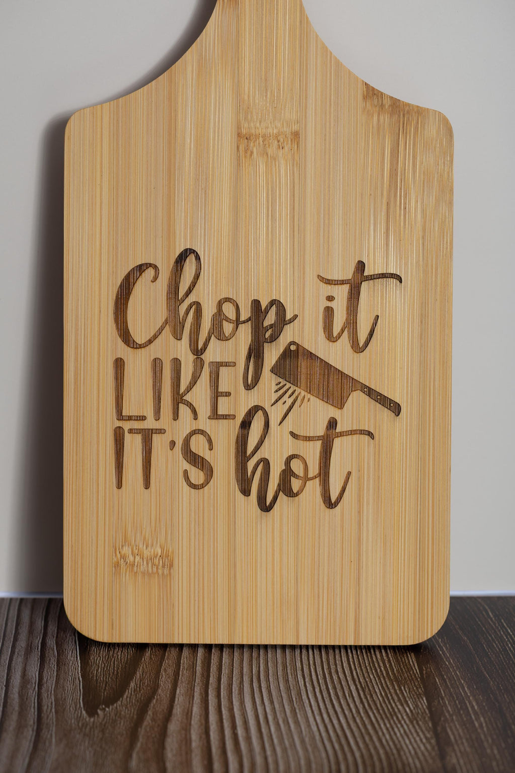 Engraved Bamboo Cutting Board – Compact 5x11 Eco Friendly Kitchen Prep Board