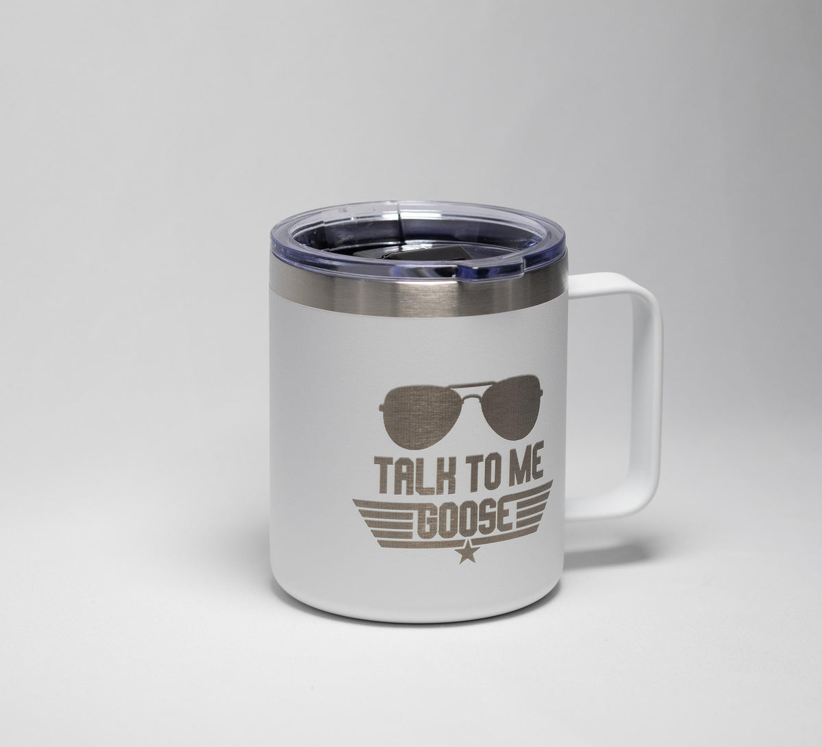 Insulated Coffee Mug – Laser Engraved Stainless Steel Mug with Vacuum Insulation