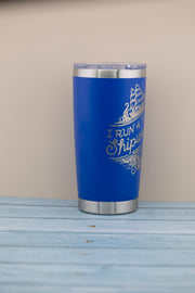 Stainless Steel Tumbler - 20oz Insulated Travel Cup | Laser Engraved Funny Mom Gift