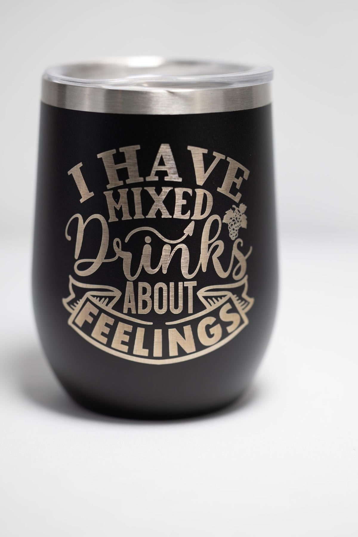 Sarcastic Wine Tumbler – Stainless Steel Cup With Vacuum Insulated Double Wall