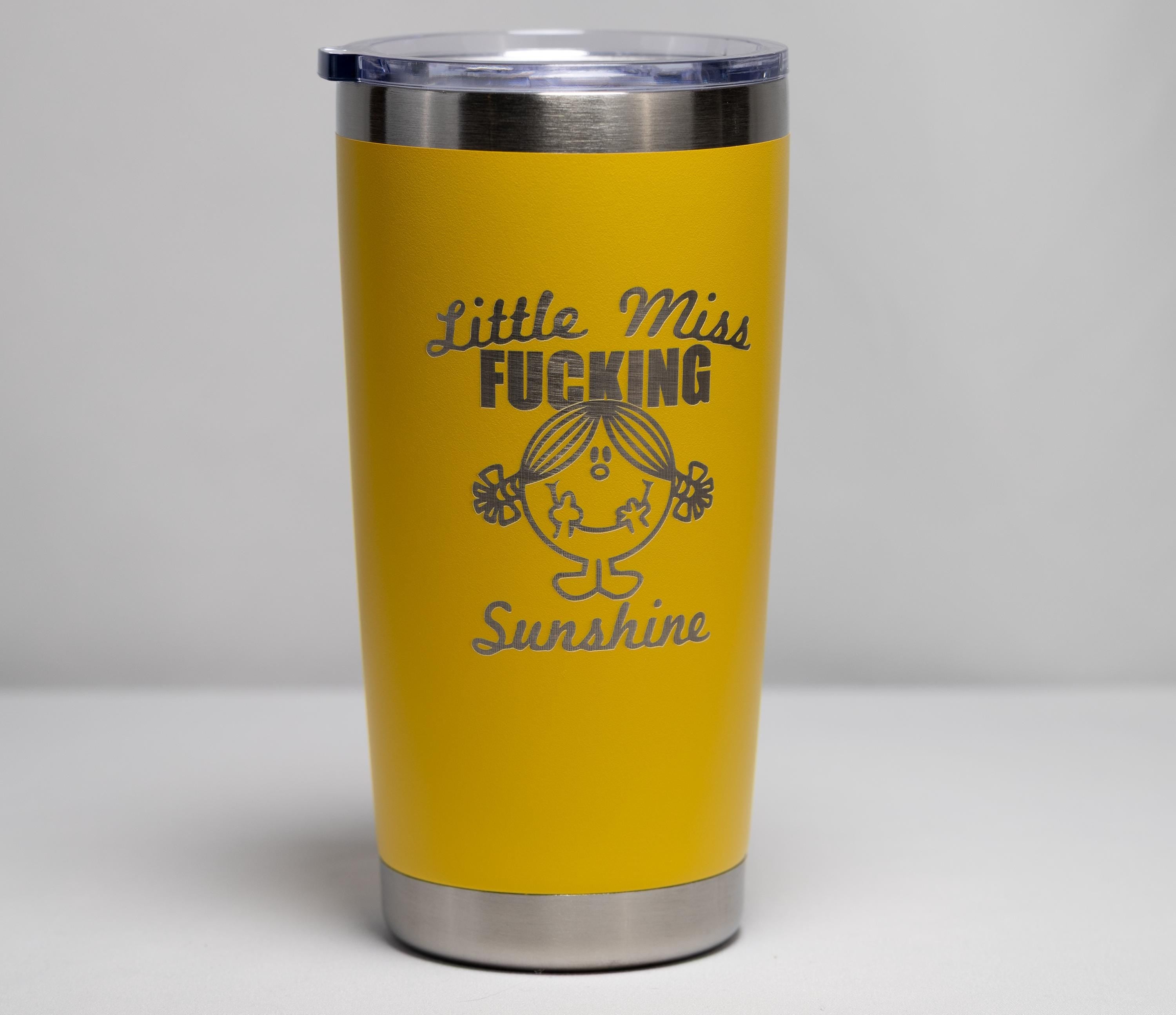 Sarcastic Stainless Tumbler – 20 oz Insulated Drinkware with Laser Engraved Design