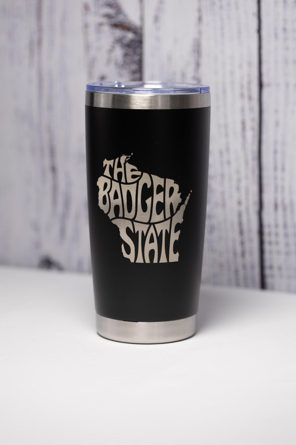 Badger State Tumbler - 20oz Stainless Steel Double Wall Insulated Cup