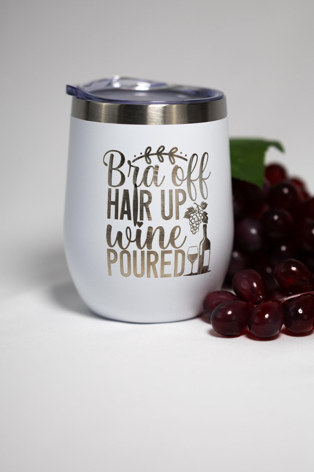 Funny Wine Tumbler – Stainless Steel Cup | Vacuum Insulated, Custom Color, 12 oz