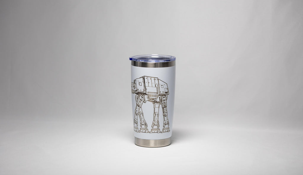 AT-AT Tumbler – Star Wars Drinkware | 20 oz Laser Engraved Stainless Steel Cup