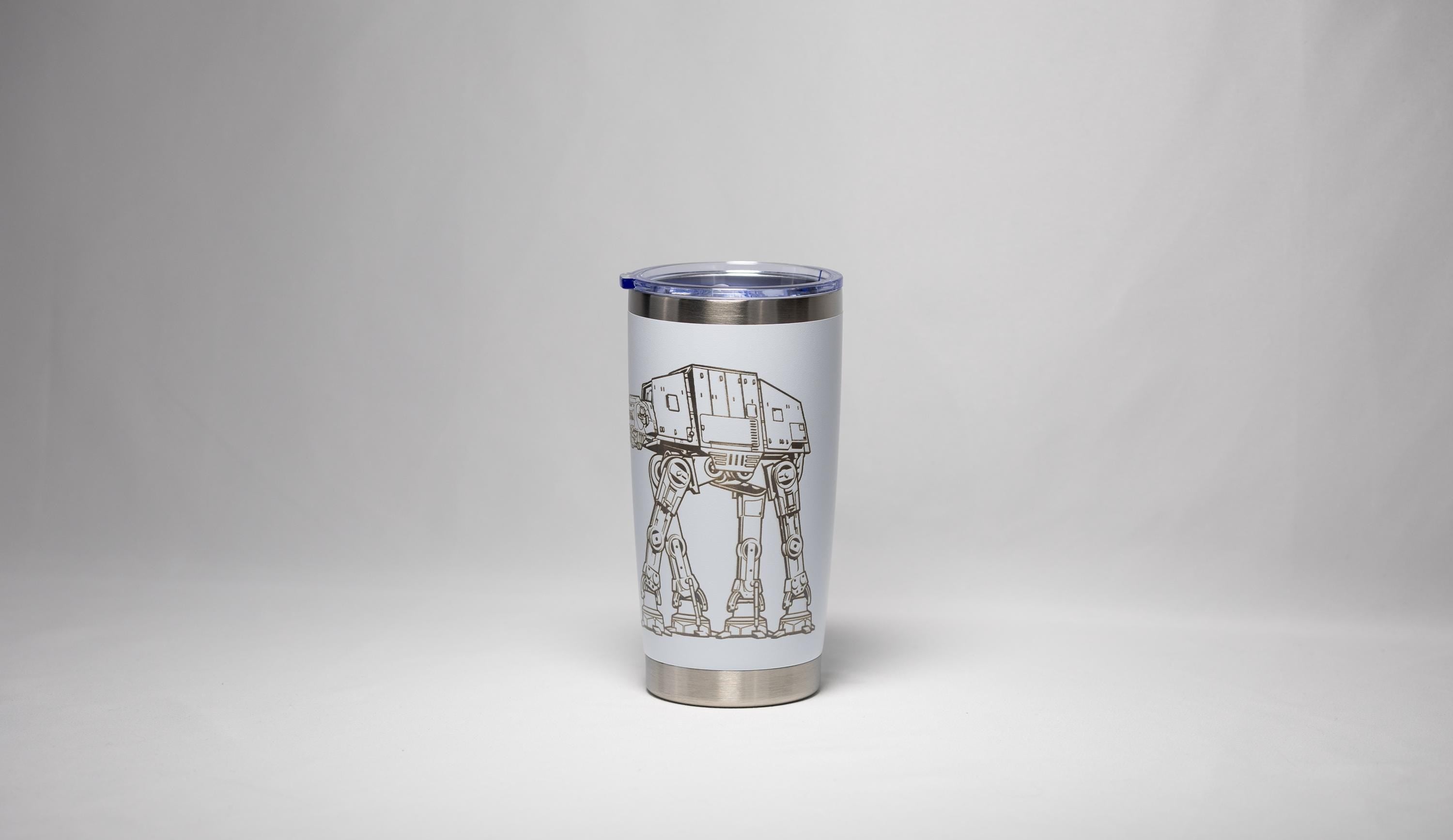 AT-AT Tumbler – Star Wars Drinkware | 20 oz Laser Engraved Stainless Steel Cup