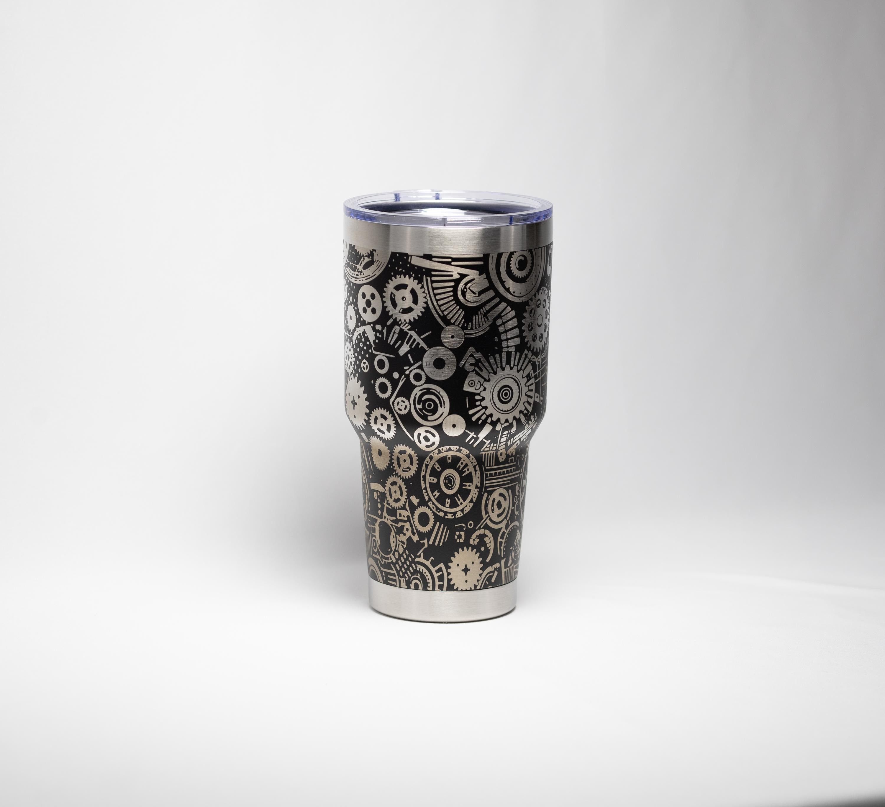 Stainless Steel Tumbler – Laser Engraved 30 Oz Insulated Travel Cup With Double Wall Insulation
