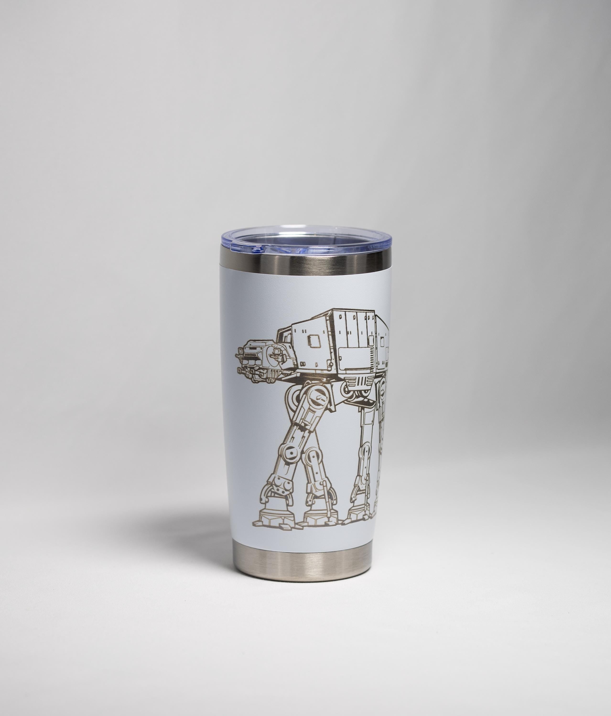 AT-AT Tumbler – Star Wars Drinkware | 20 oz Laser Engraved Stainless Steel Cup