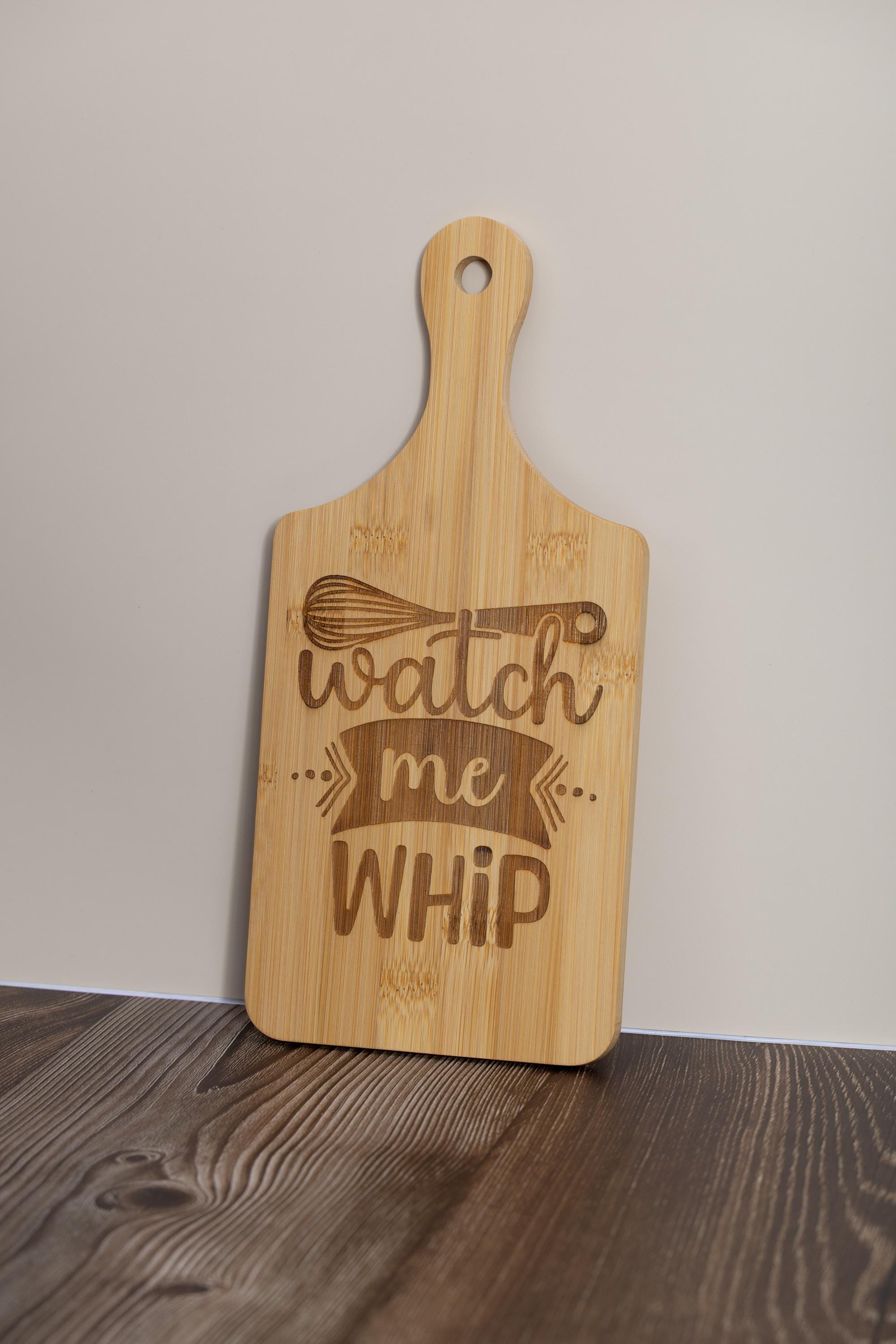 Bamboo Cutting Board – Funny Kitchen Gift | Laser Engraved, Eco Friendly, 5x11 Inch