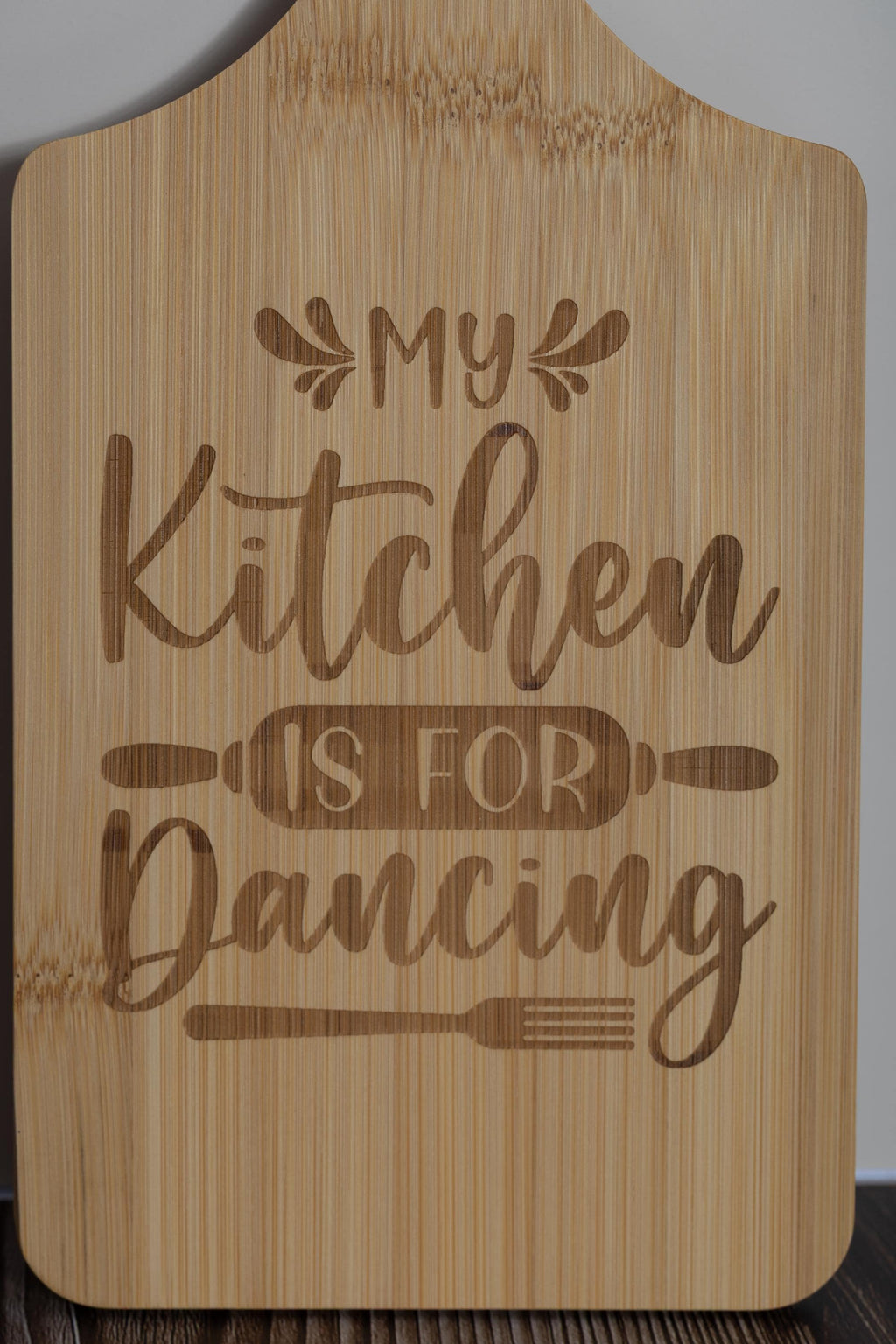 Bamboo Cutting Board – Laser Engraved Small Kitchen Prep Board 5x11