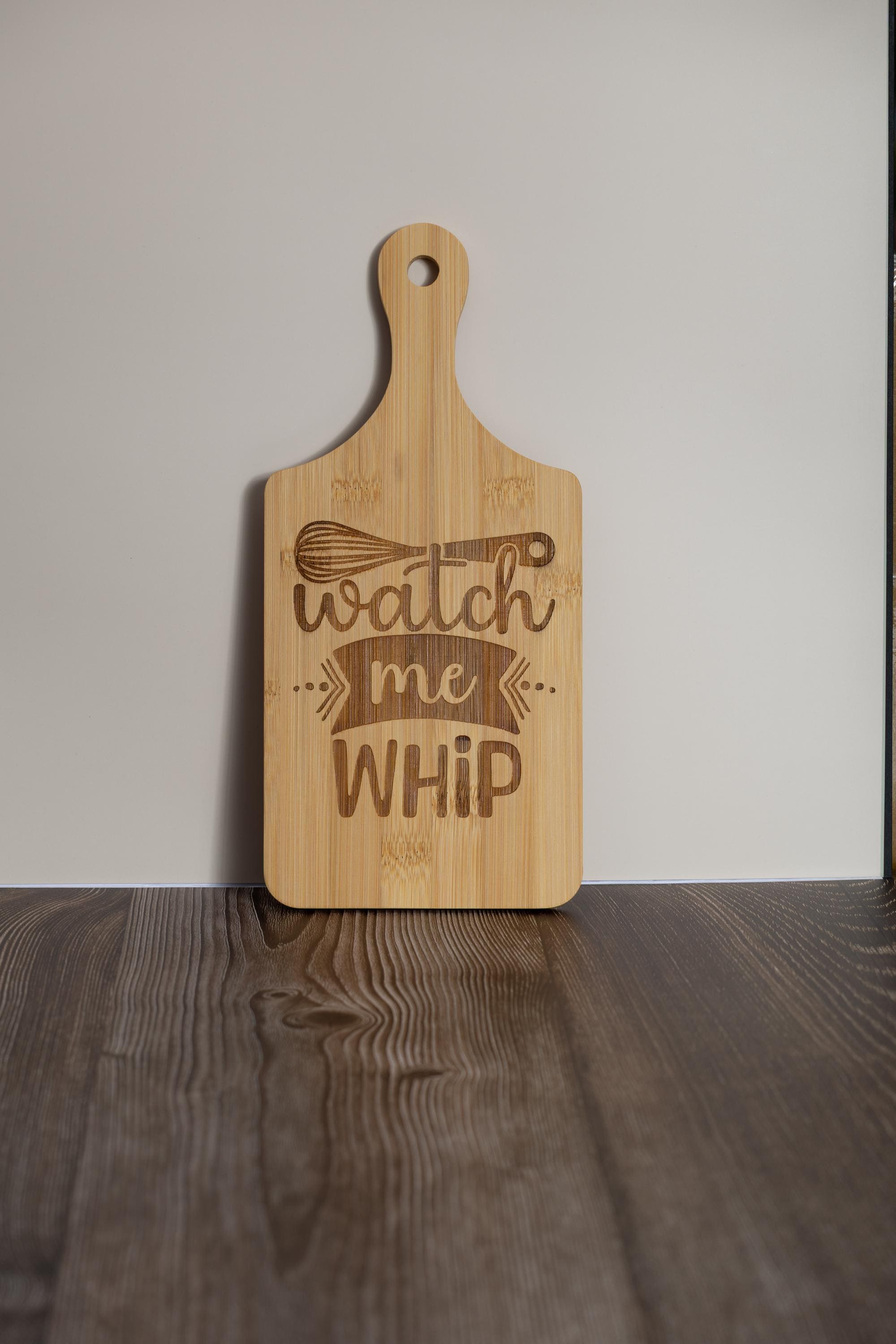 Bamboo Cutting Board – Funny Kitchen Gift | Laser Engraved, Eco Friendly, 5x11 Inch