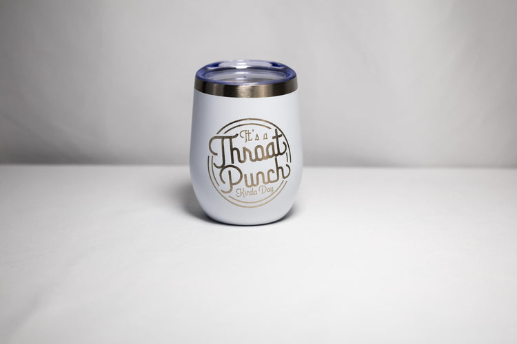 Funny Wine Tumbler – 12 oz Stainless Steel Cup | Insulated, Sarcastic Drinkware