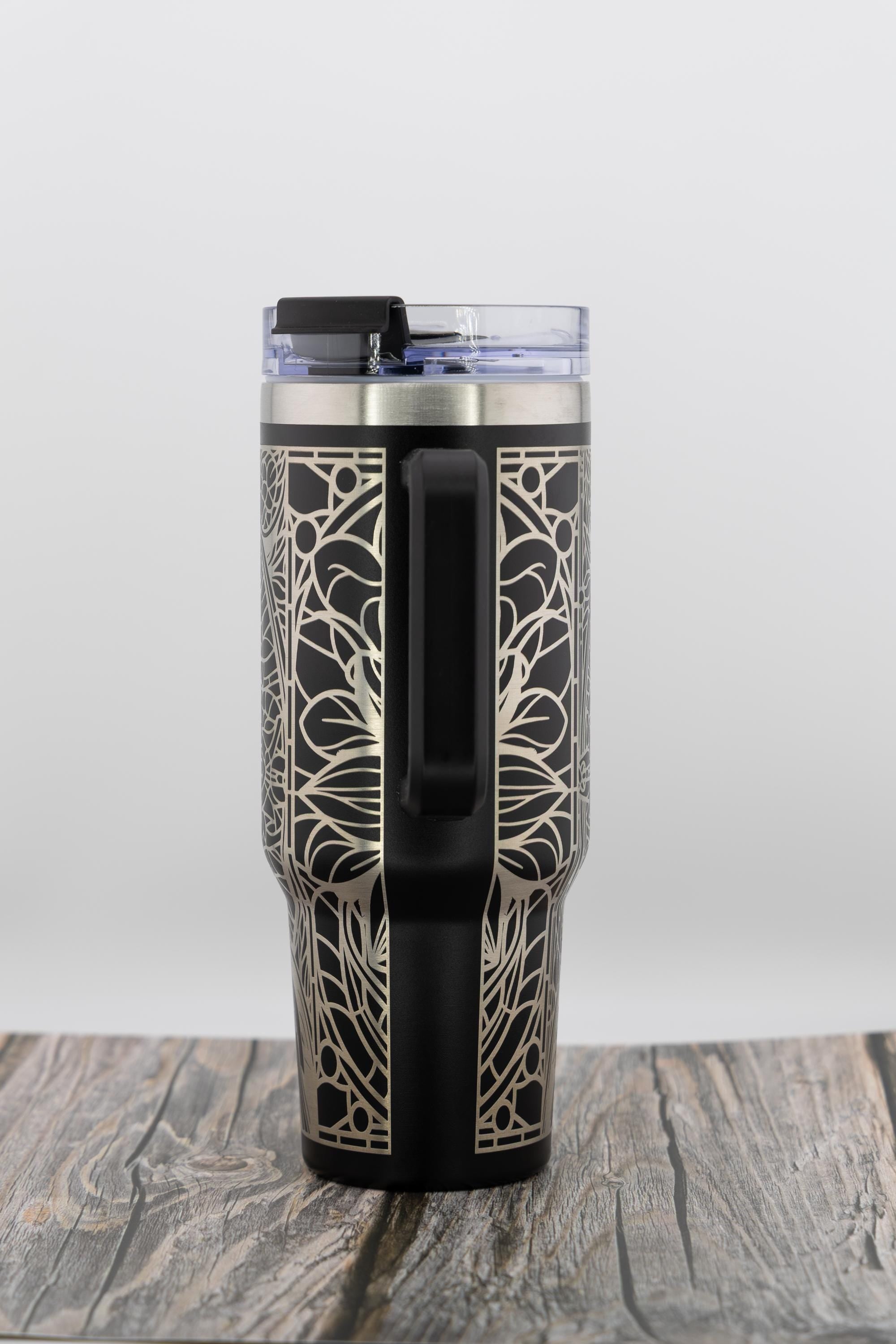 Darth Vader Tumbler - 40oz Stainless Steel Vacuum Insulated Cup | Laser Engraved