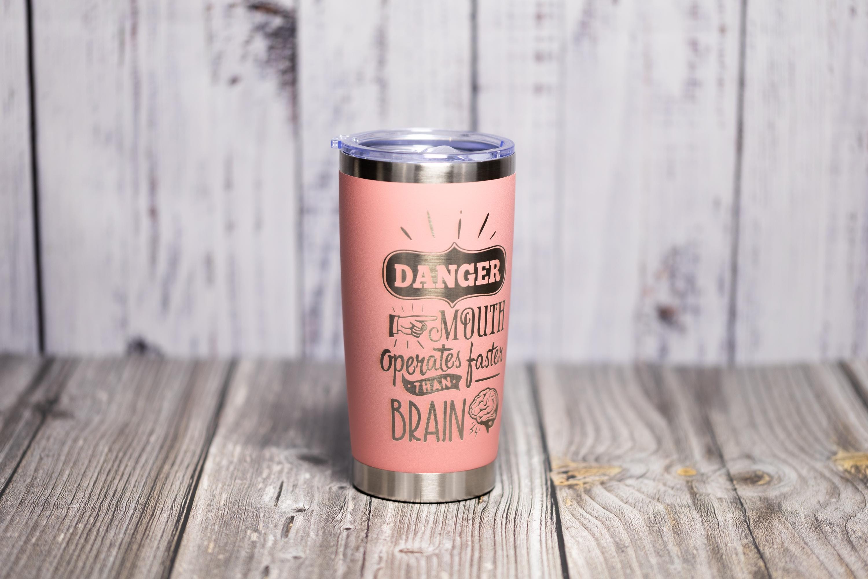 Sarcastic Quote Tumbler - 20 oz Stainless Steel Laser Engraved Cup With Double Wall Insulation