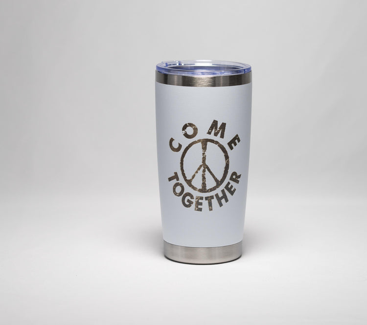 Classic Rock Tumbler – Stainless Steel Cup, Vacuum Insulated Mug 20oz