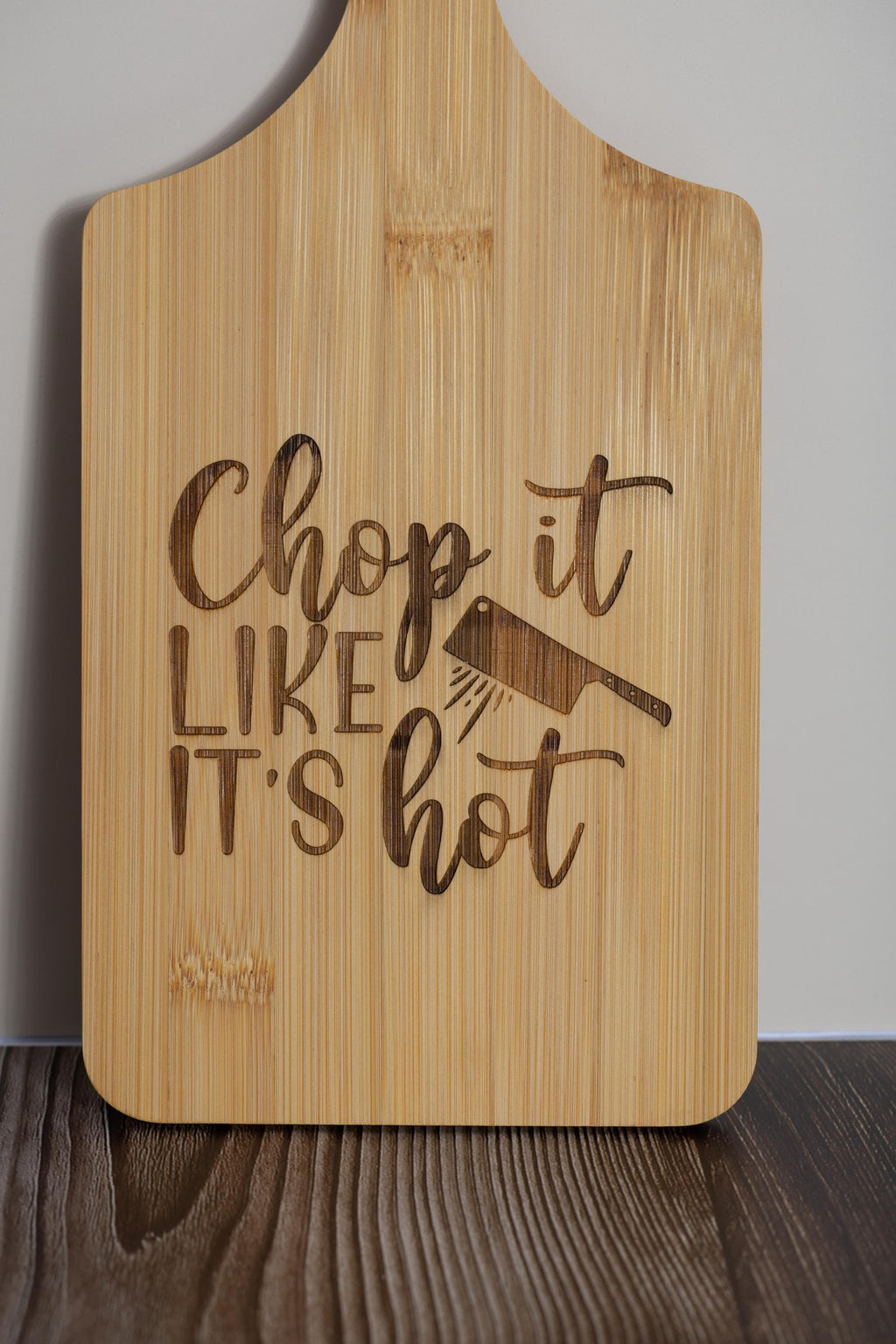 Engraved Bamboo Cutting Board – Compact 5x11 Eco Friendly Kitchen Prep Board